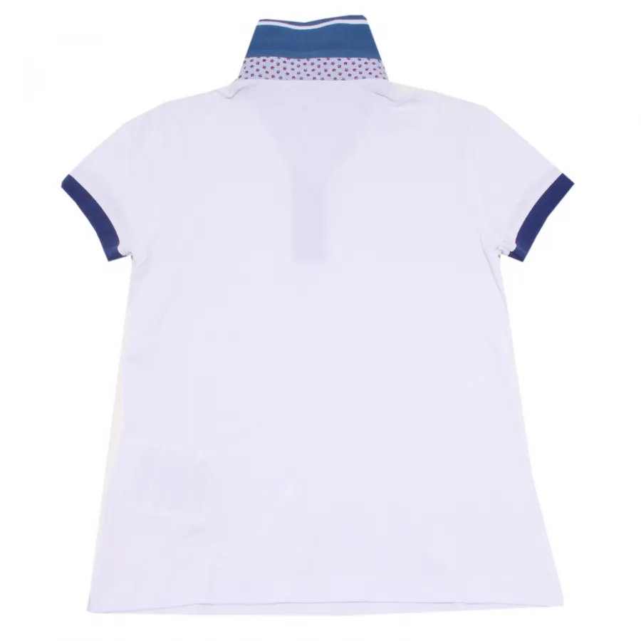 3415O polo manica corta FAY bianco maglie donna t-shirt women
