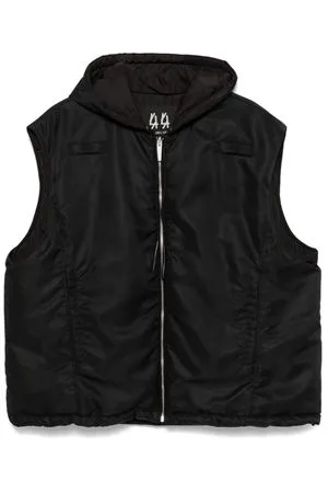 44 LABEL GROUP Abbigliamento,Smanicati Gilet imbottito nero 
