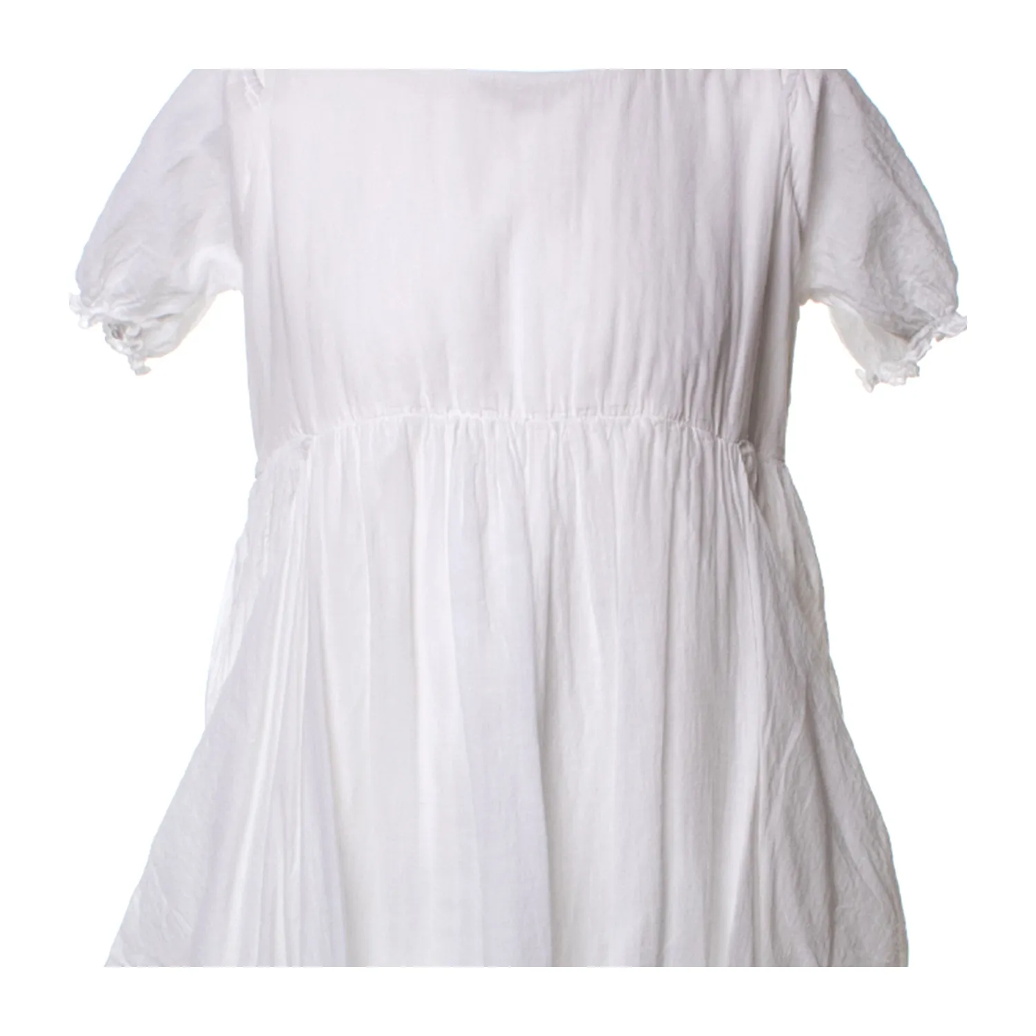 Abito Lungo Bianco Bambina Teen