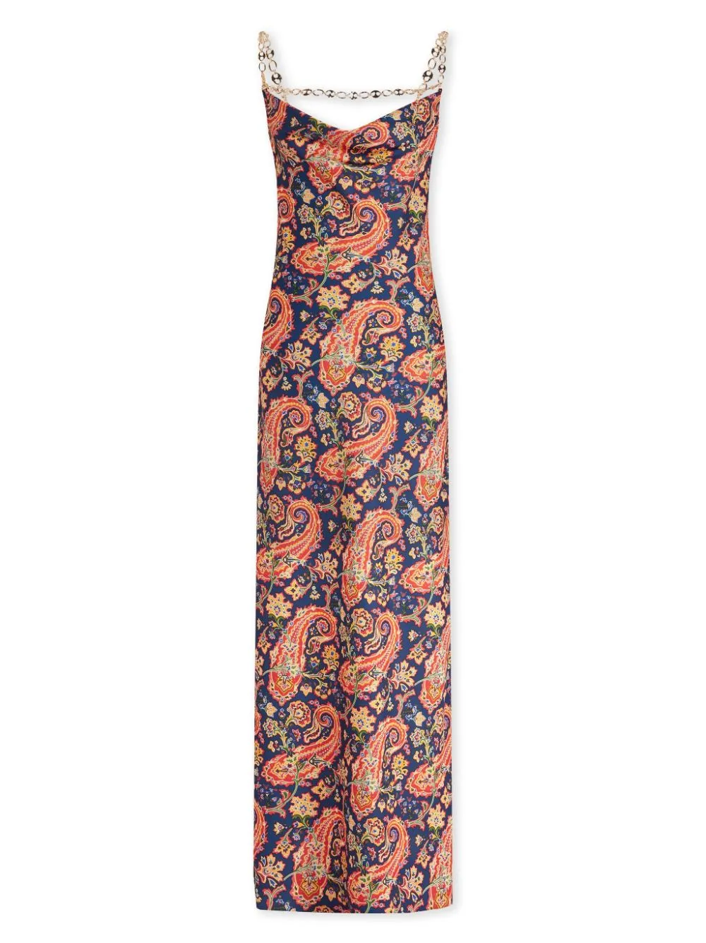 Abito Paisley Nuisette lungo multicolore - donna
