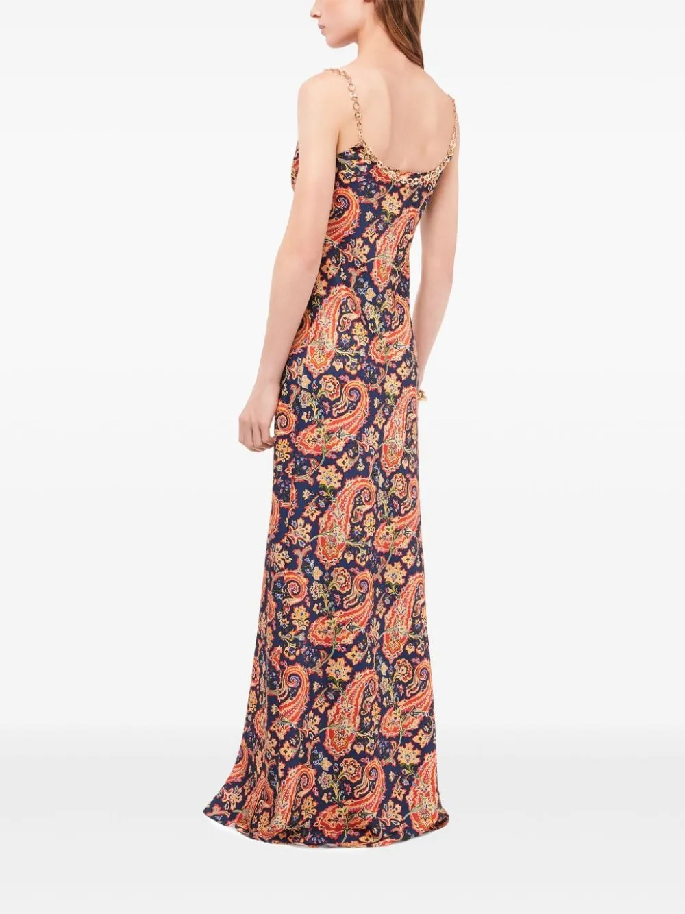 Abito Paisley Nuisette lungo multicolore - donna