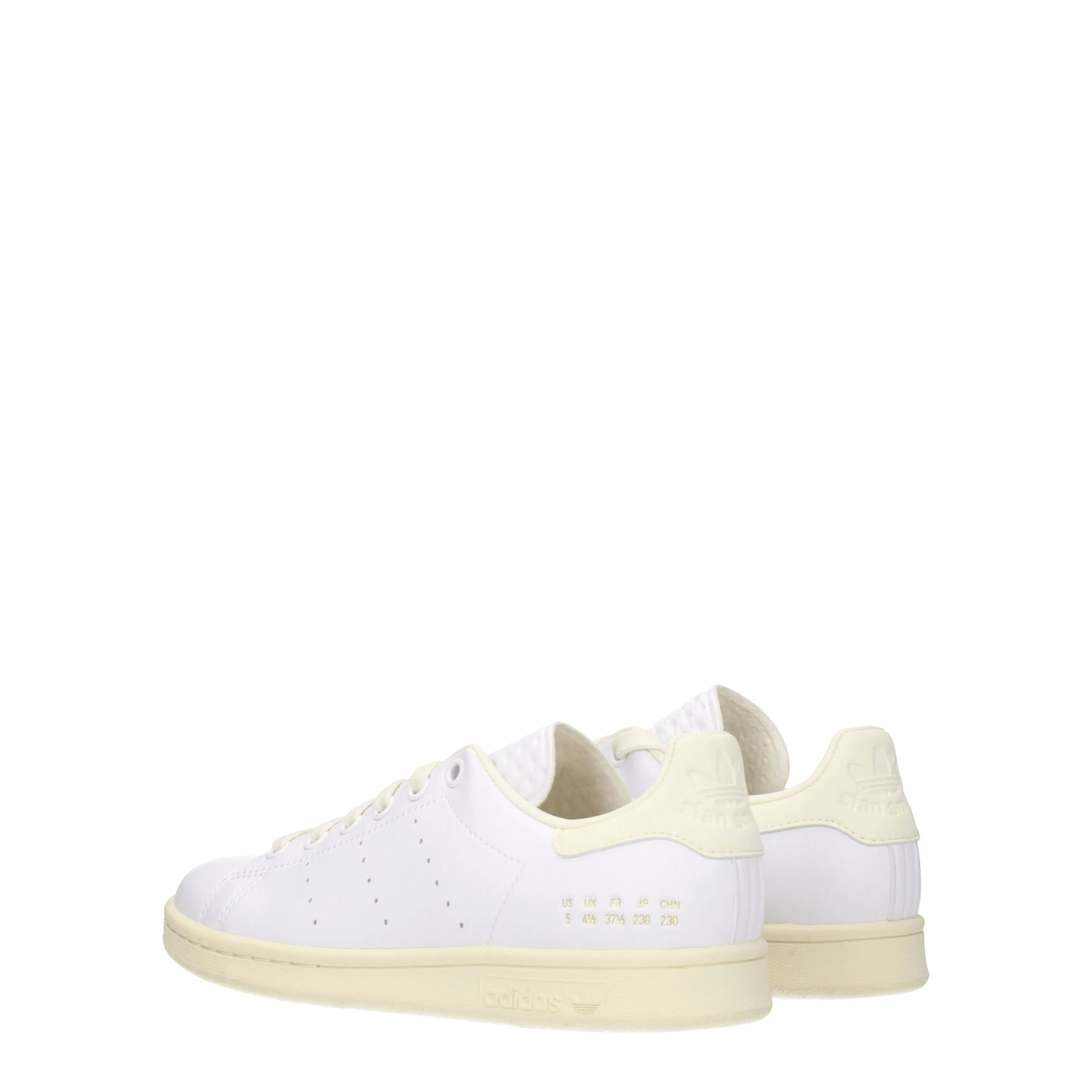 Adidas Sneakers Stan smith Donna Eco Pelle Bianco/Silky Beige