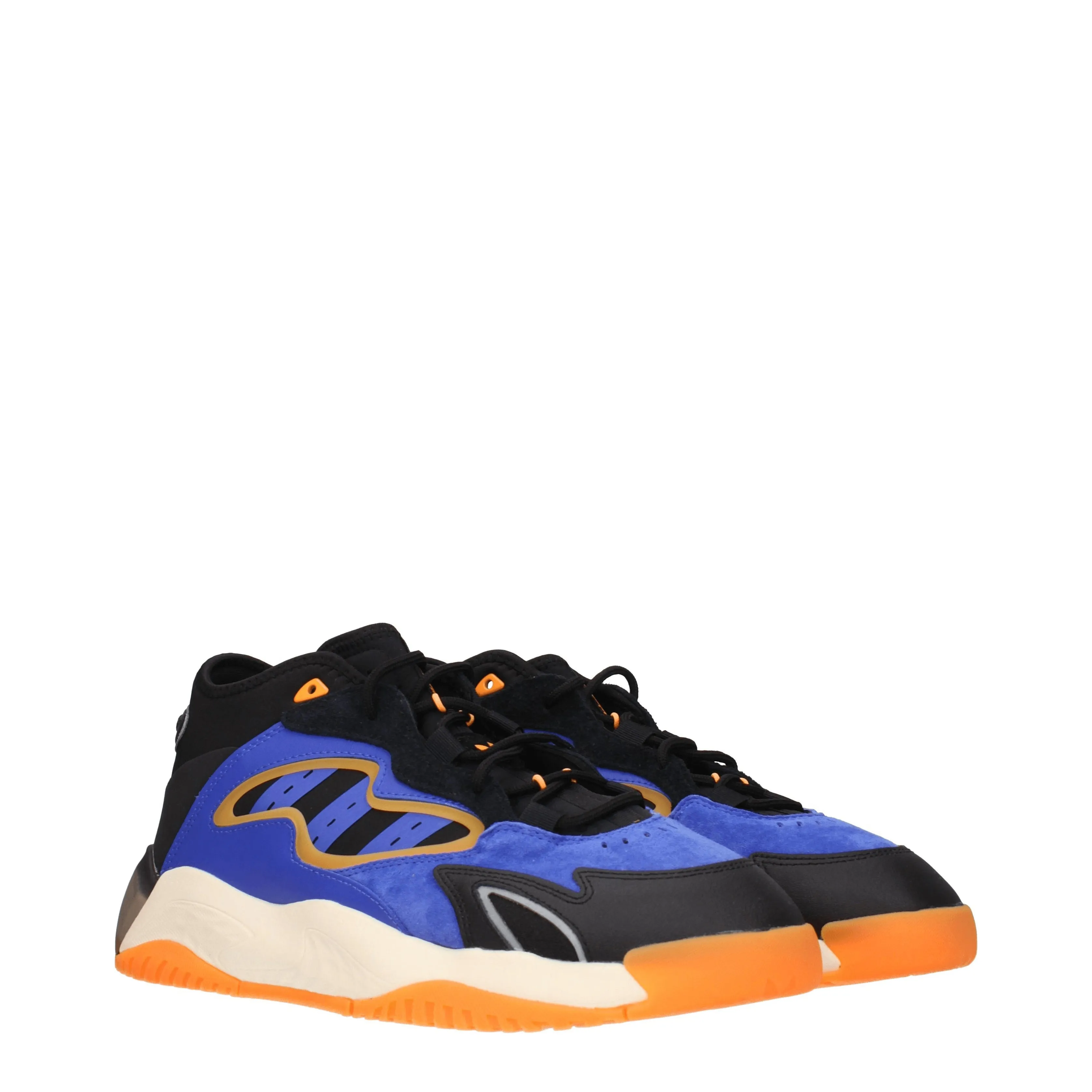 Adidas Sneakers Streetball Uomo Camoscio Viola/Nero