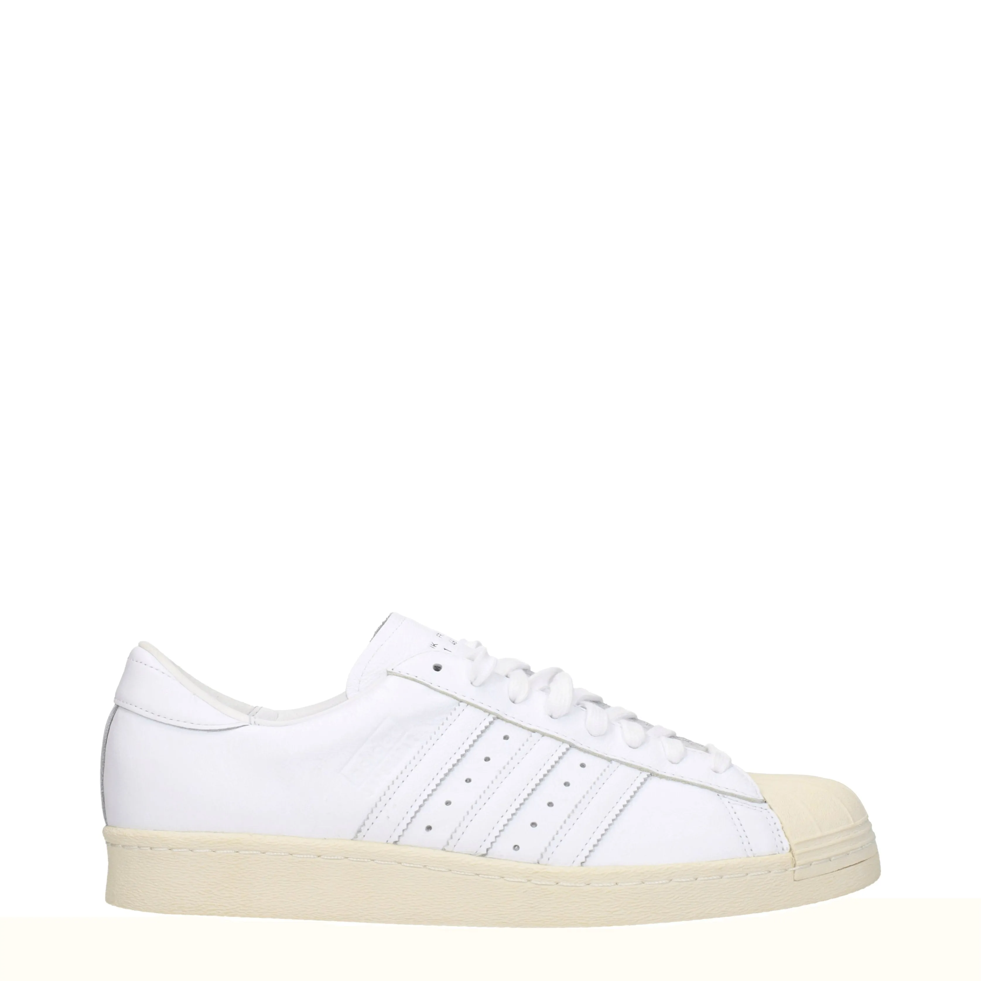 Adidas Sneakers Superstar Uomo Pelle Bianco