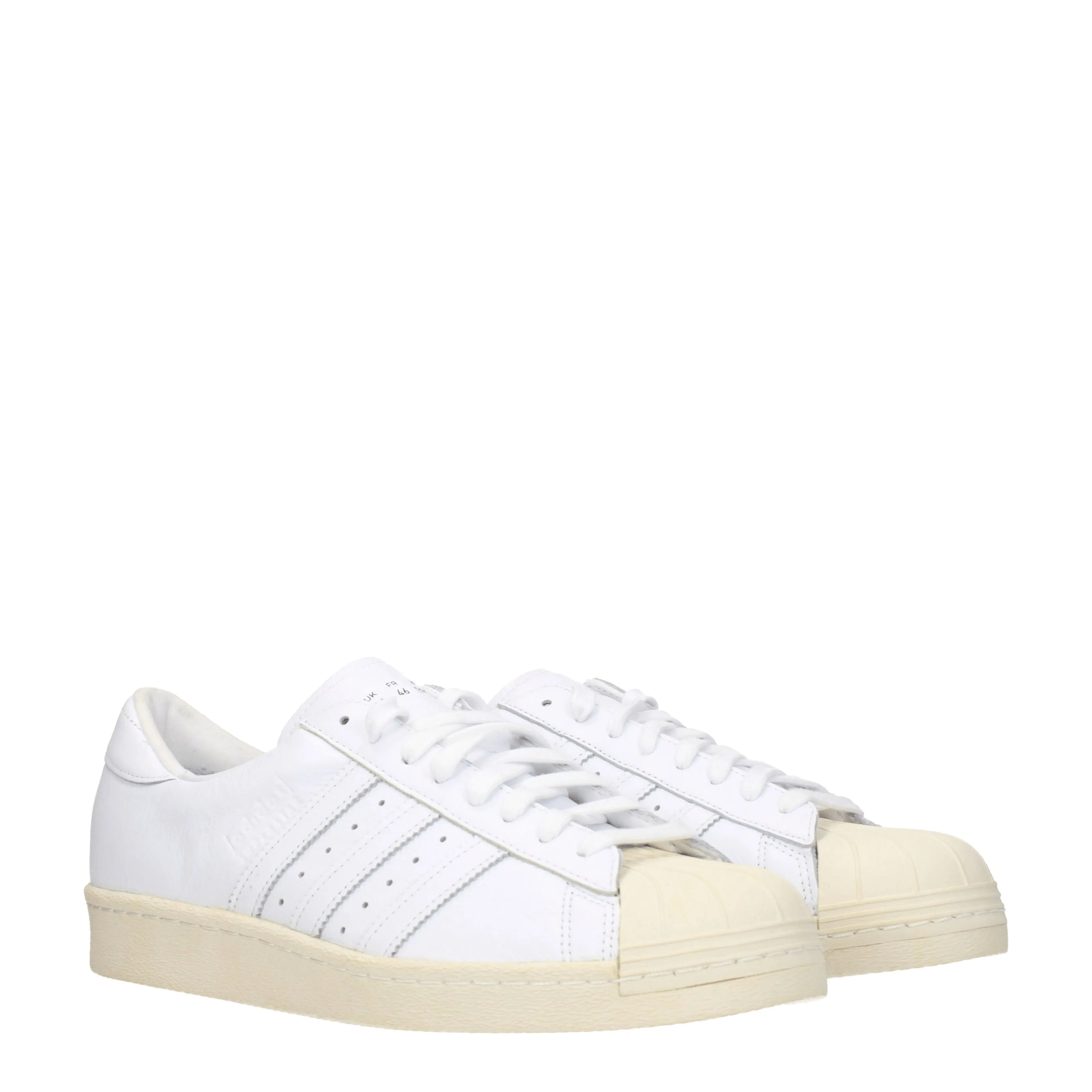 Adidas Sneakers Superstar Uomo Pelle Bianco