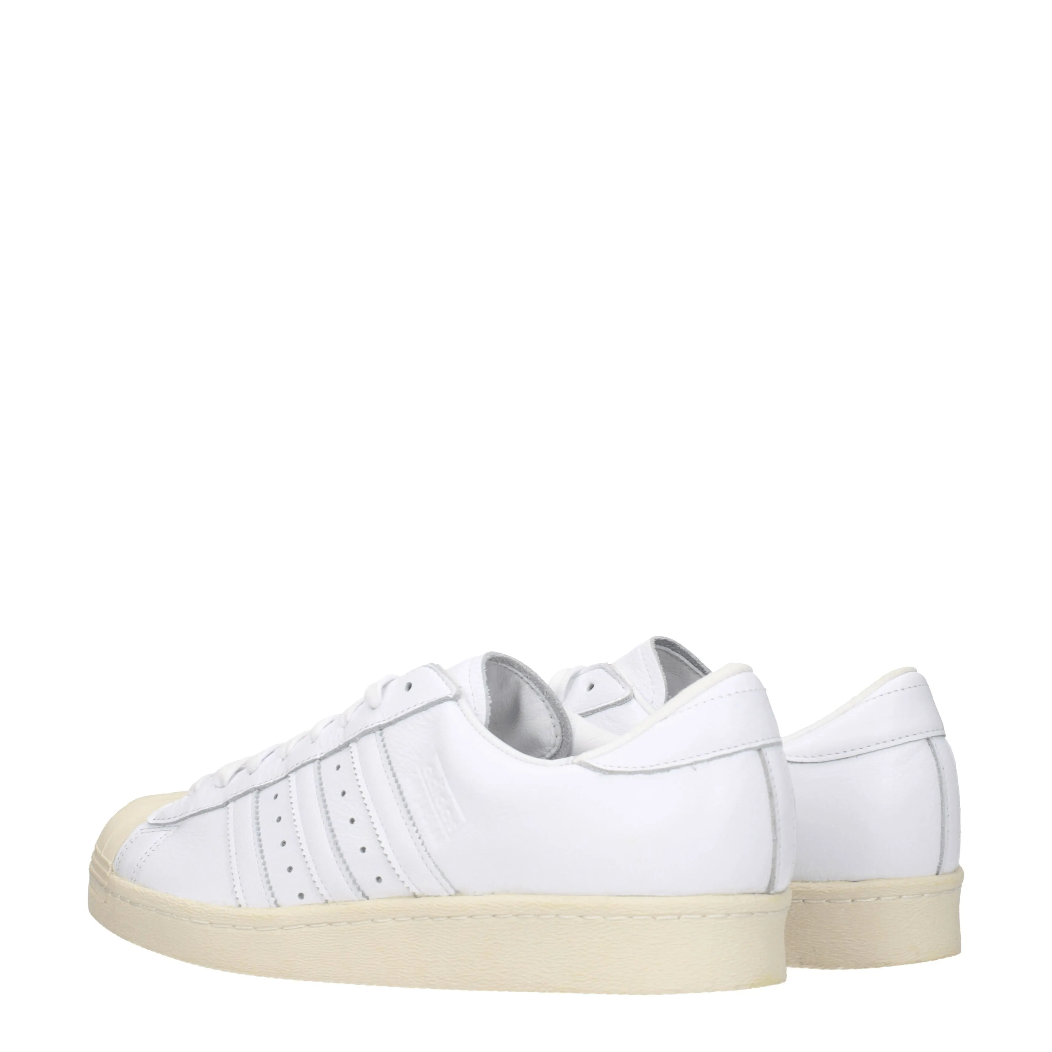Adidas Sneakers Superstar Uomo Pelle Bianco