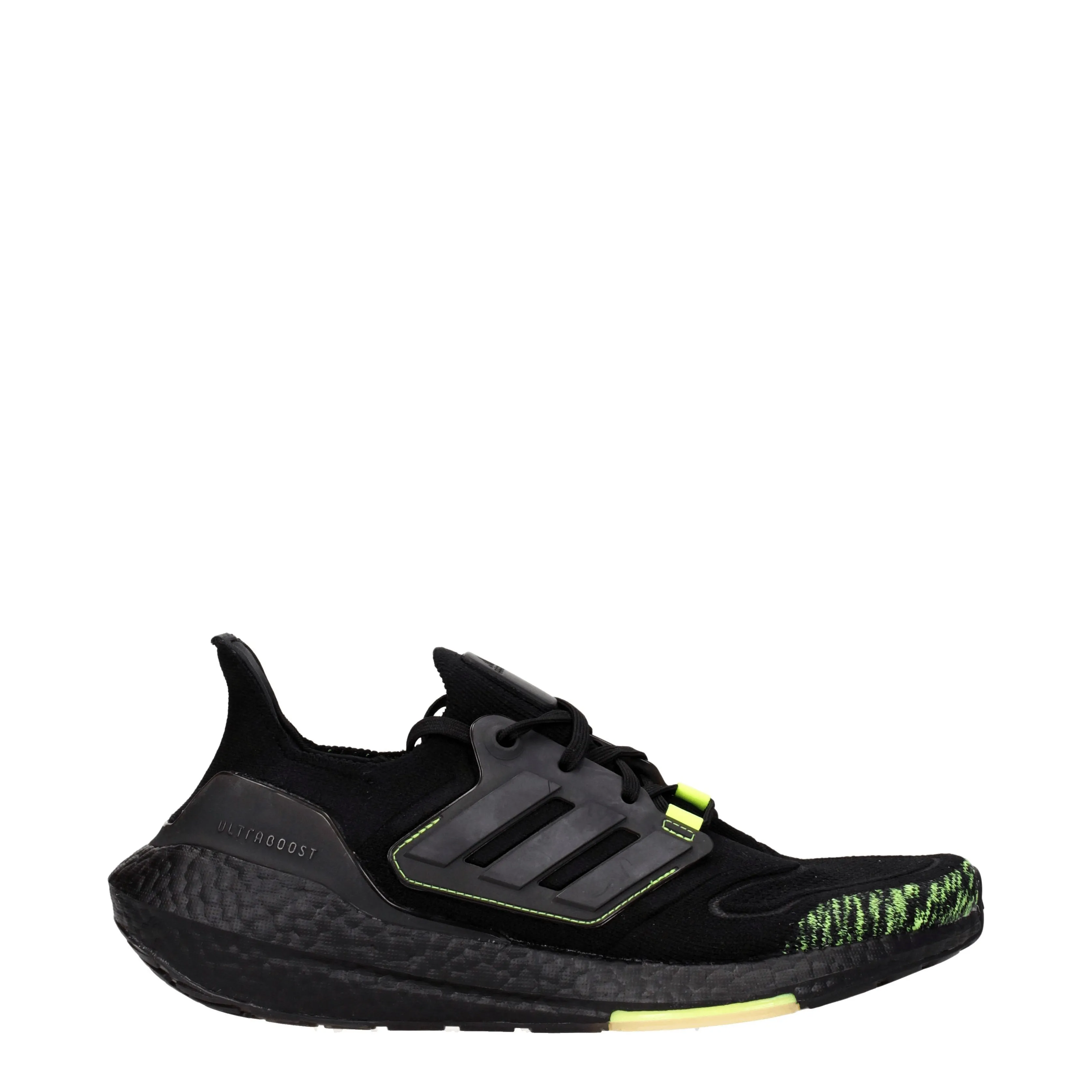 Adidas Sneakers Ultraboost 2.2 Uomo Tessuto Nero/Giallo Fluo