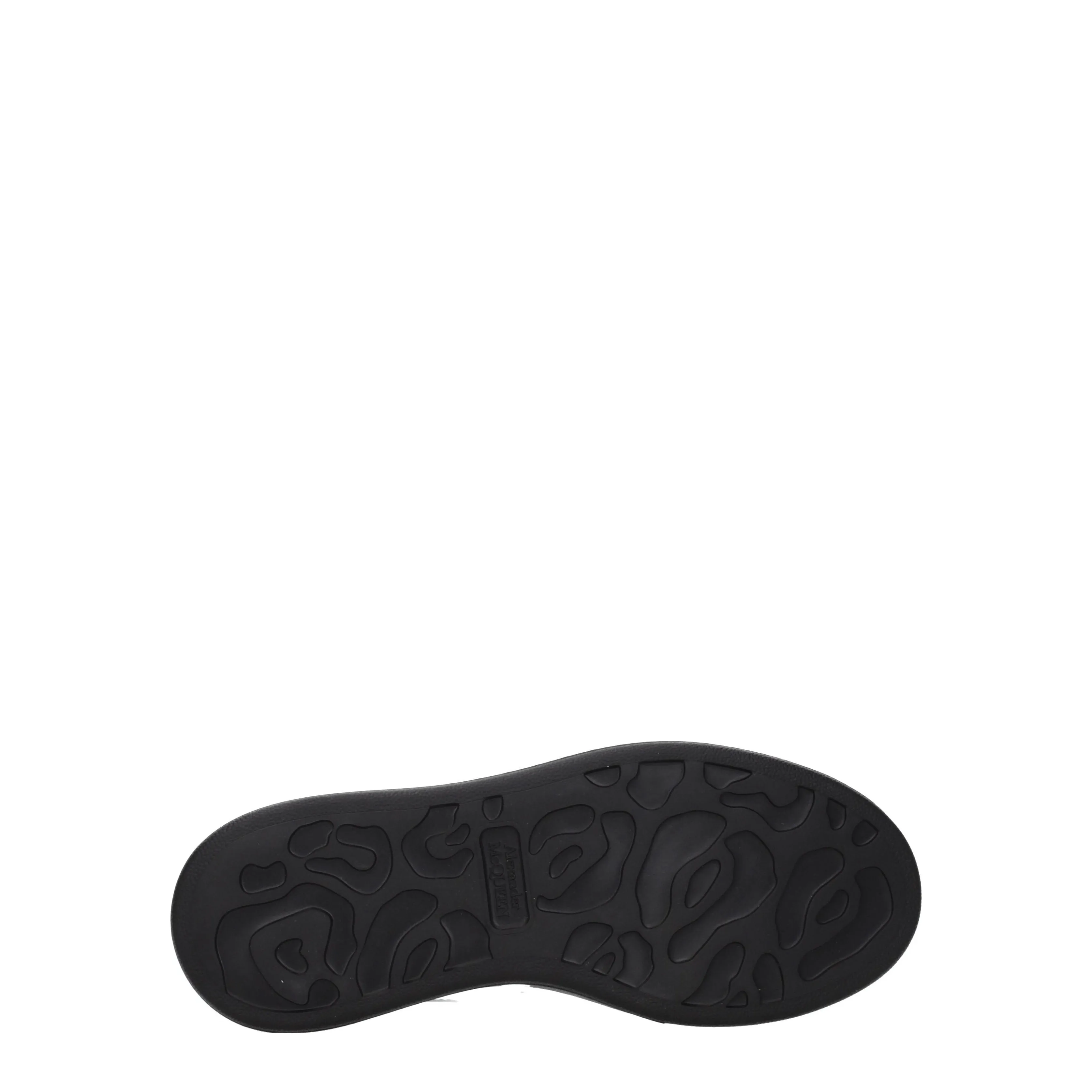 Alexander McQueen Sneakers Donna Pelle Bianco/Nero