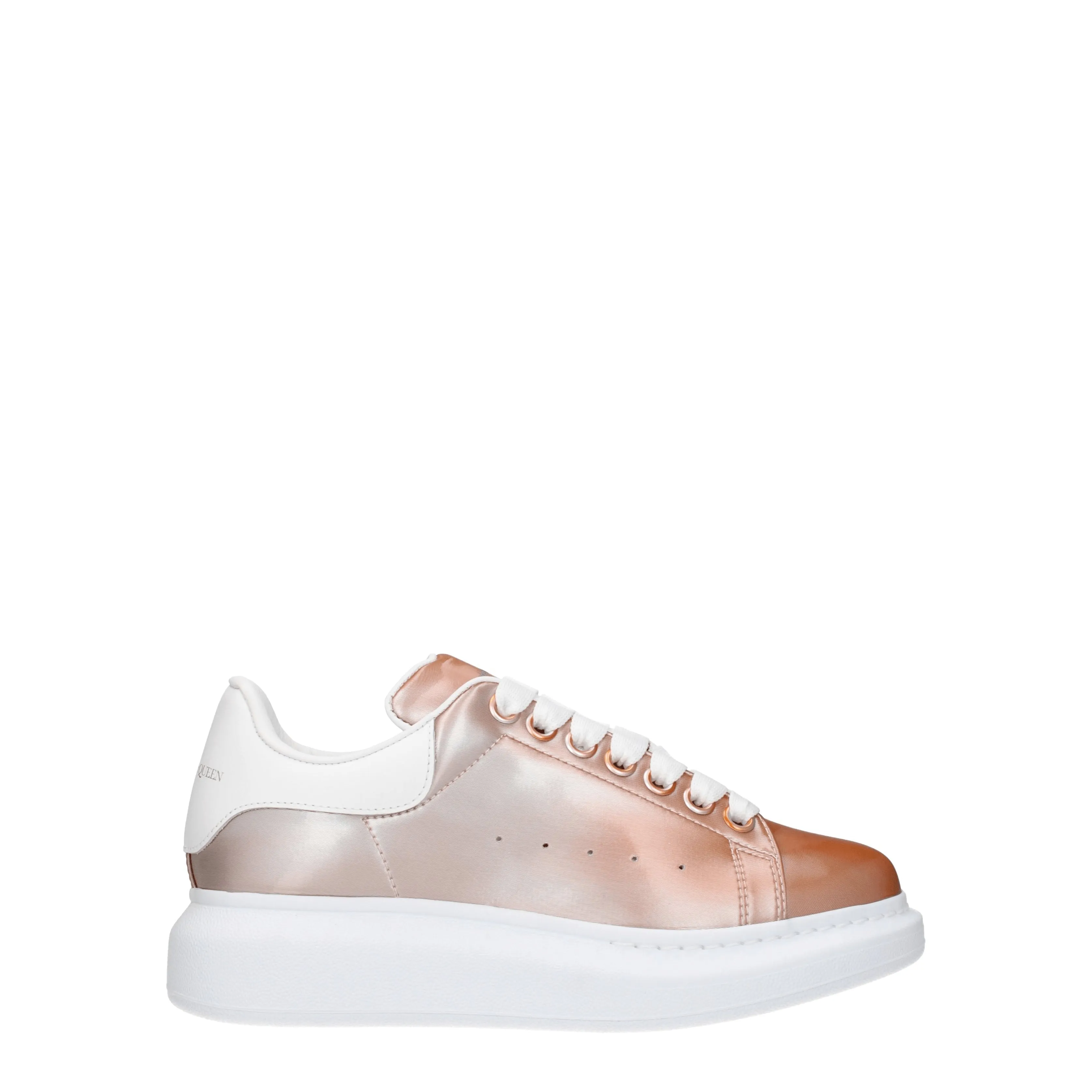 Alexander McQueen Sneakers Oversize Donna PVC Rosa/Bianco