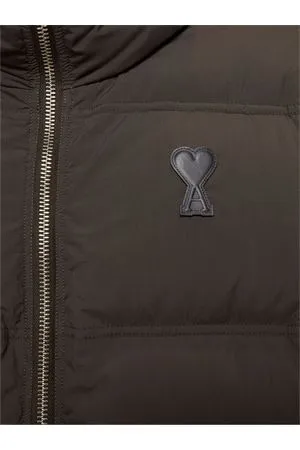 AMI Abbigliamento,Giubbotti Piumino Oversize marrone 