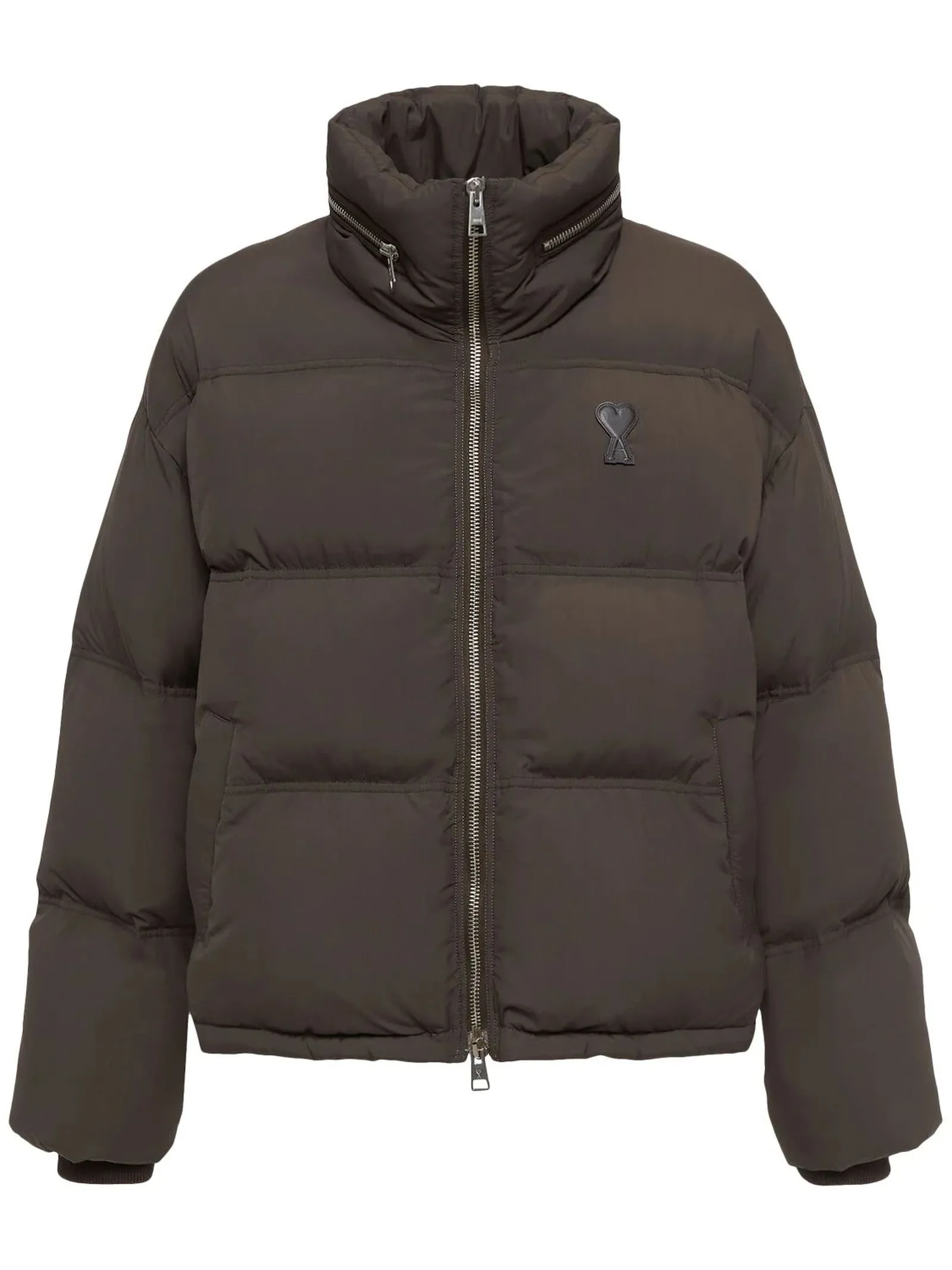 AMI Abbigliamento,Giubbotti Piumino Oversize marrone 