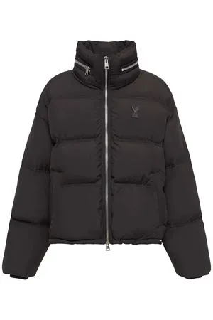 AMI Abbigliamento,Giubbotti Piumino Oversize nero 