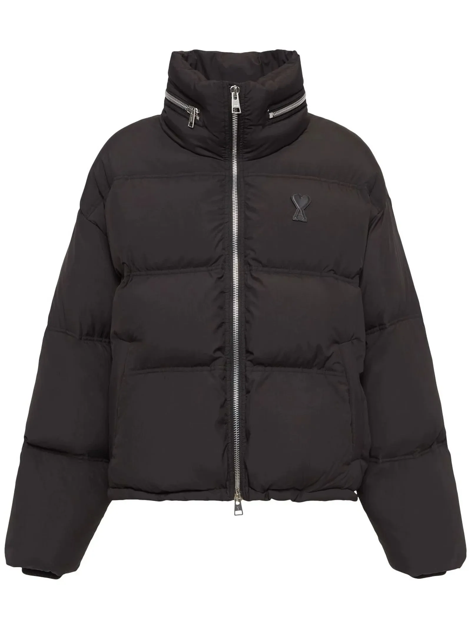 AMI Abbigliamento,Giubbotti Piumino Oversize nero 