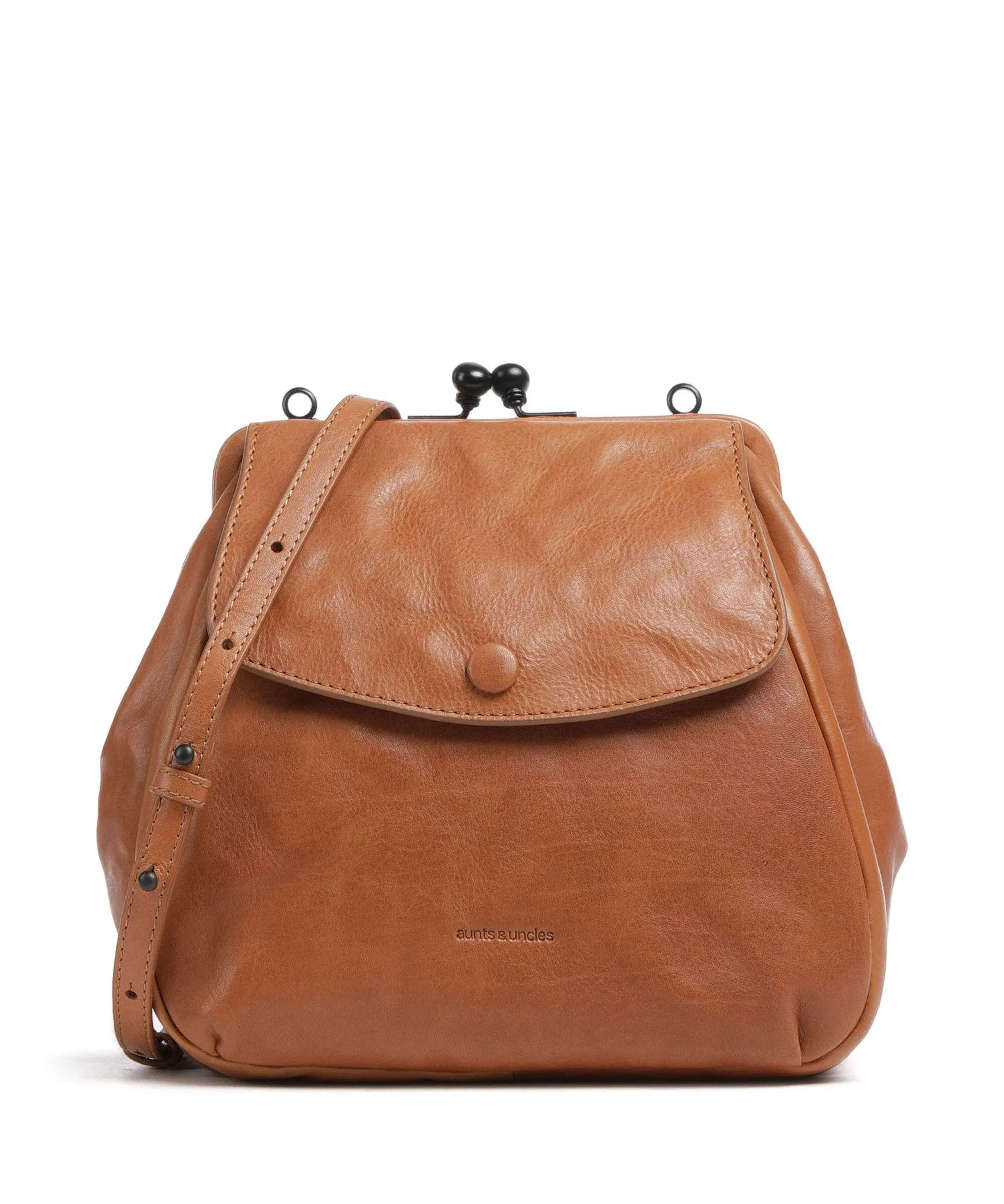 Aunts & Uncles Grandma's Luxury Club Mrs. Cake Pop Borsa a tracolla pelle di vacchetta finemente grana cognac  