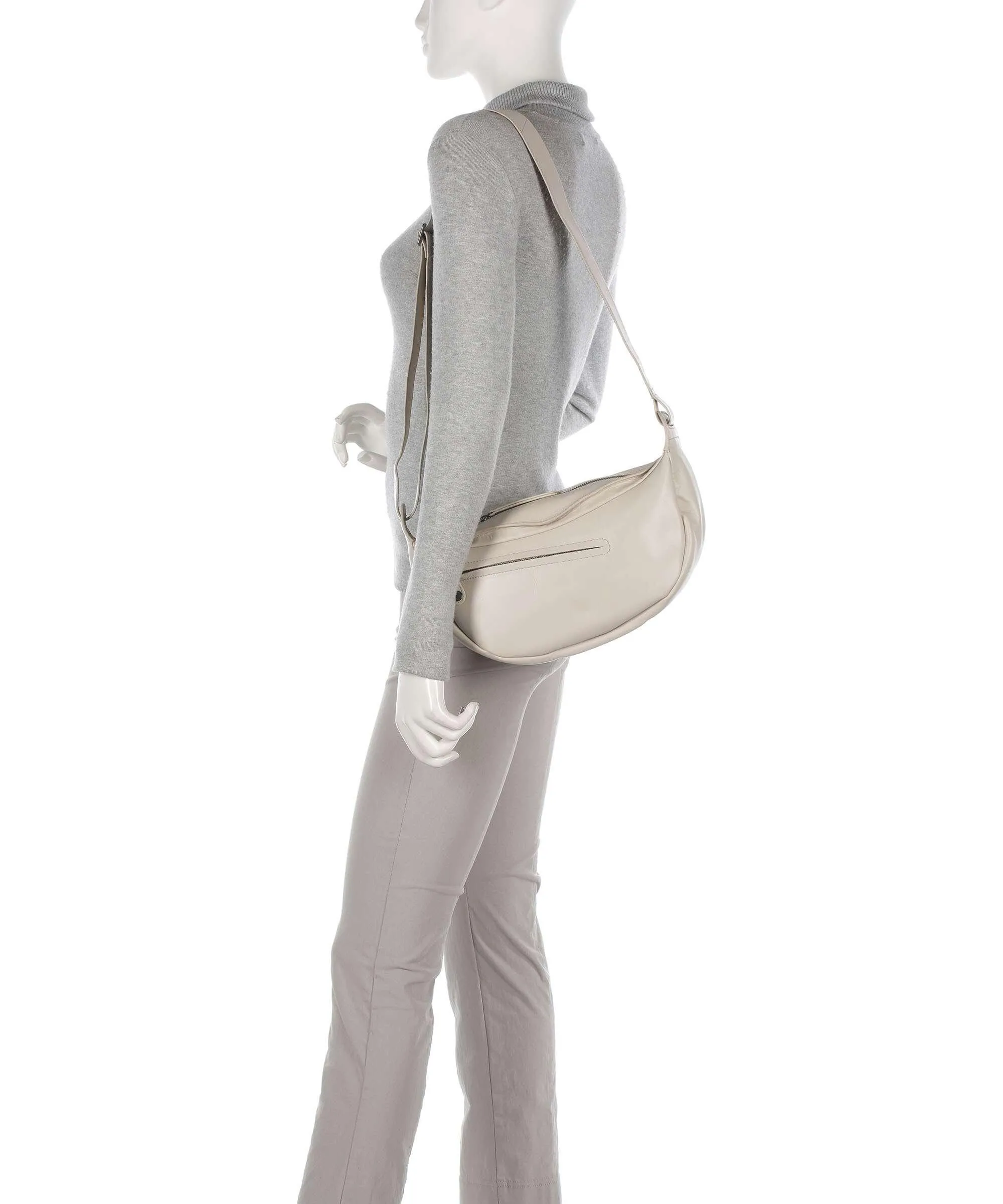 Aunts & Uncles Jamie's Orchard Crocus Borsa a tracolla pelle di vacchetta finemente grana beige  
