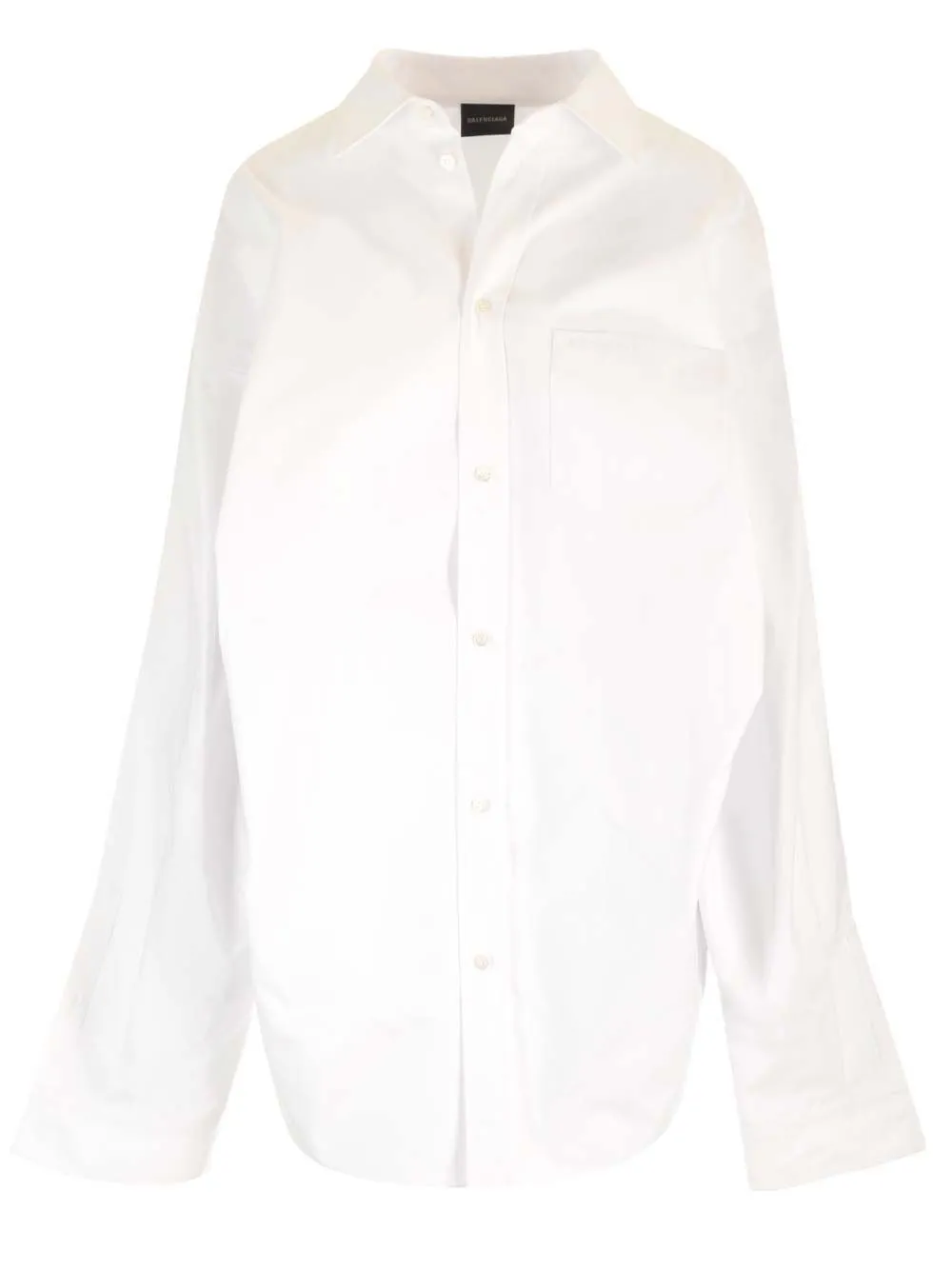   Balenciaga  Camicia asimmetrica large fit  