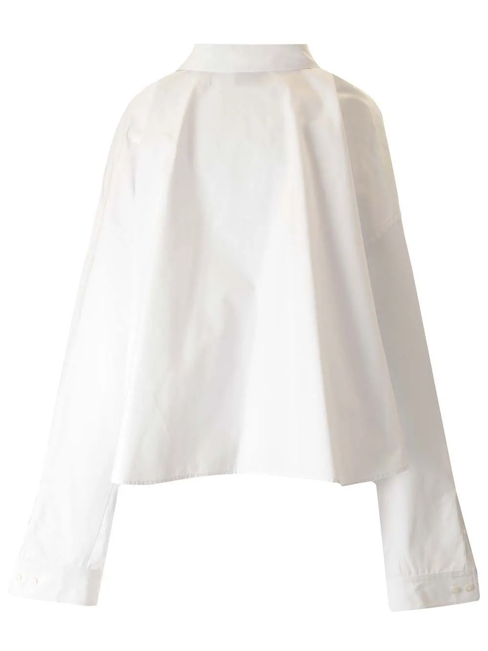   Balenciaga  Camicia asimmetrica large fit  