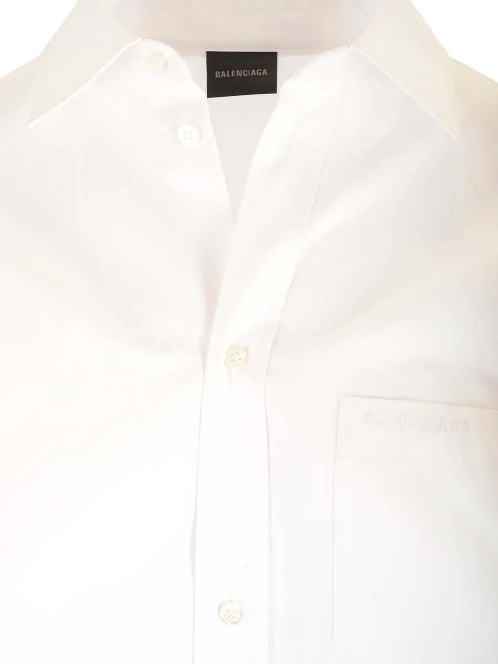   Balenciaga  Camicia asimmetrica large fit  