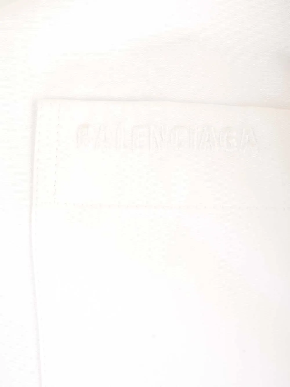   Balenciaga  Camicia asimmetrica large fit  