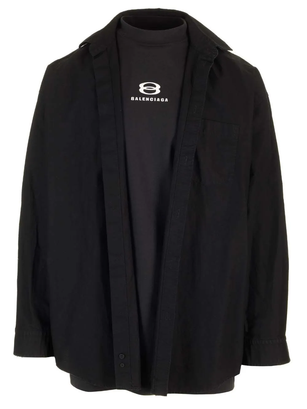   Balenciaga  CAMICIA LAYERED UNITY SPORTS  
