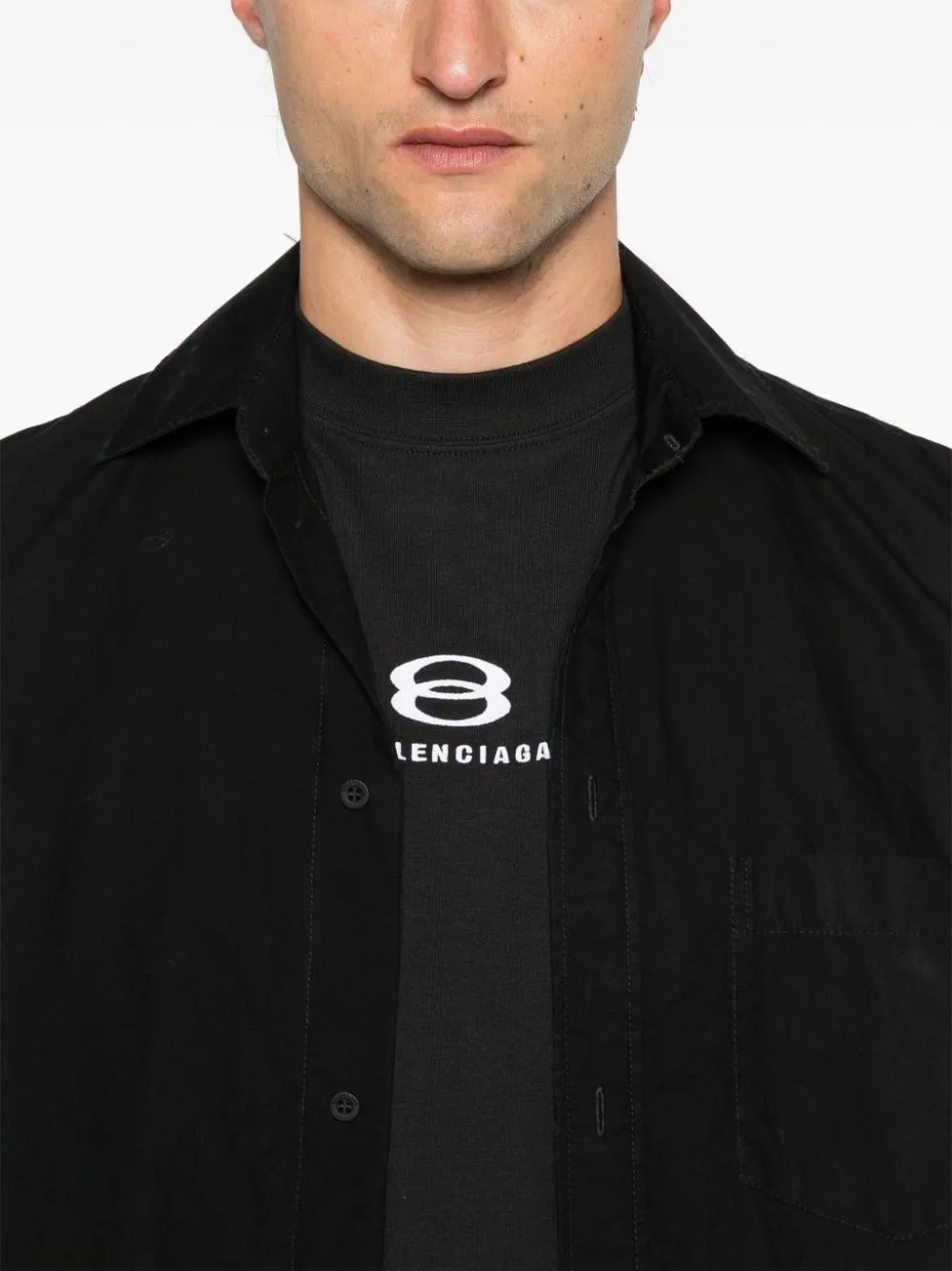   Balenciaga  CAMICIA LAYERED UNITY SPORTS  