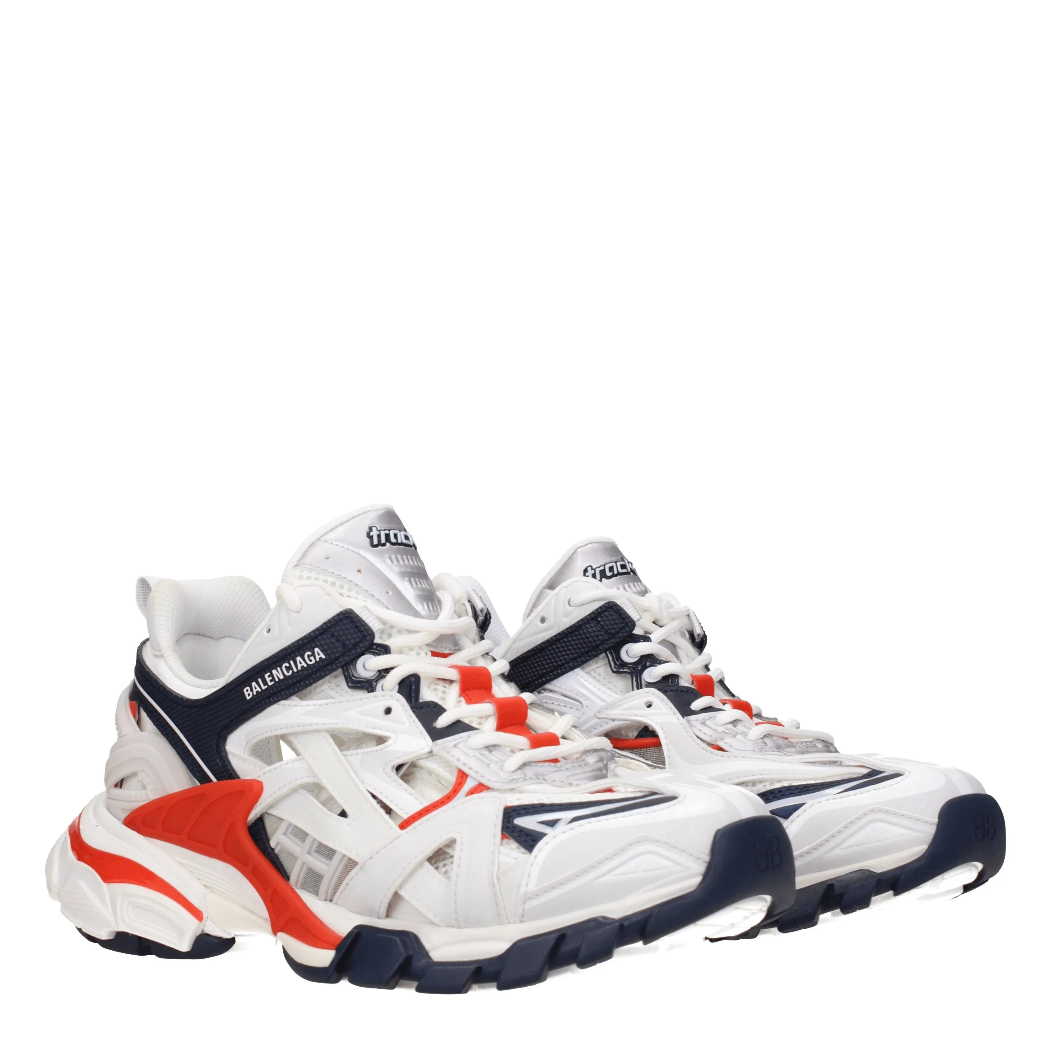 Balenciaga Sneakers Track 2 Uomo Gomma Grigio/Blu Scuro