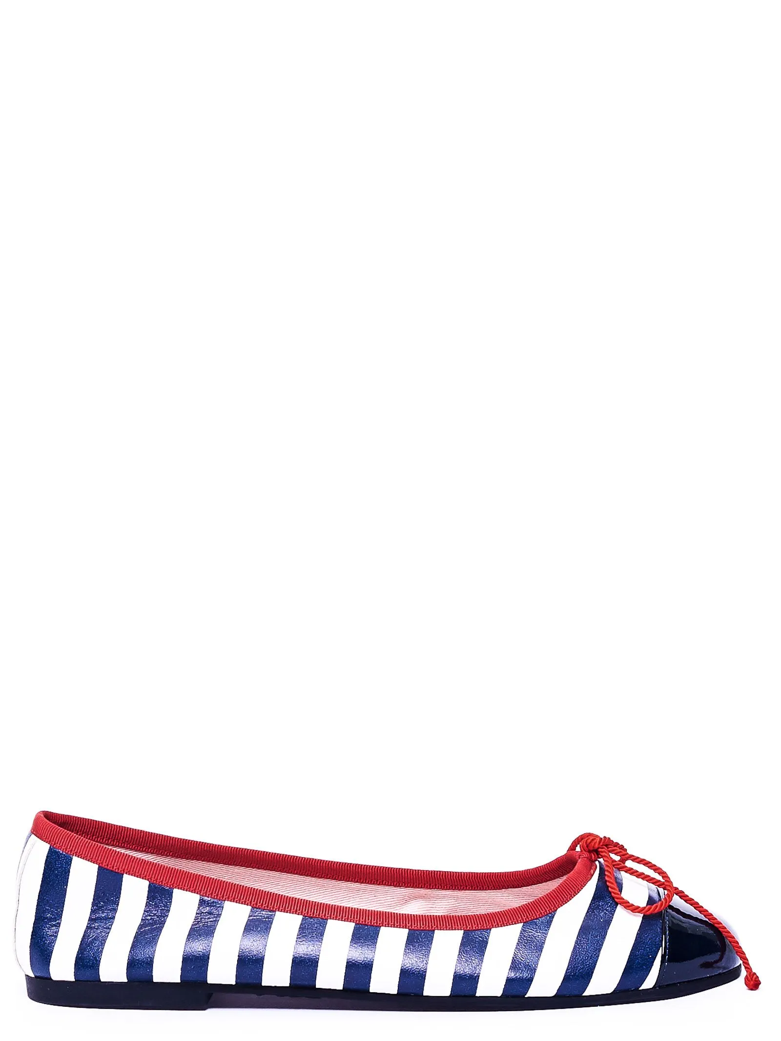BALLERINA BICOLOR IN PELLE LUCIDA
