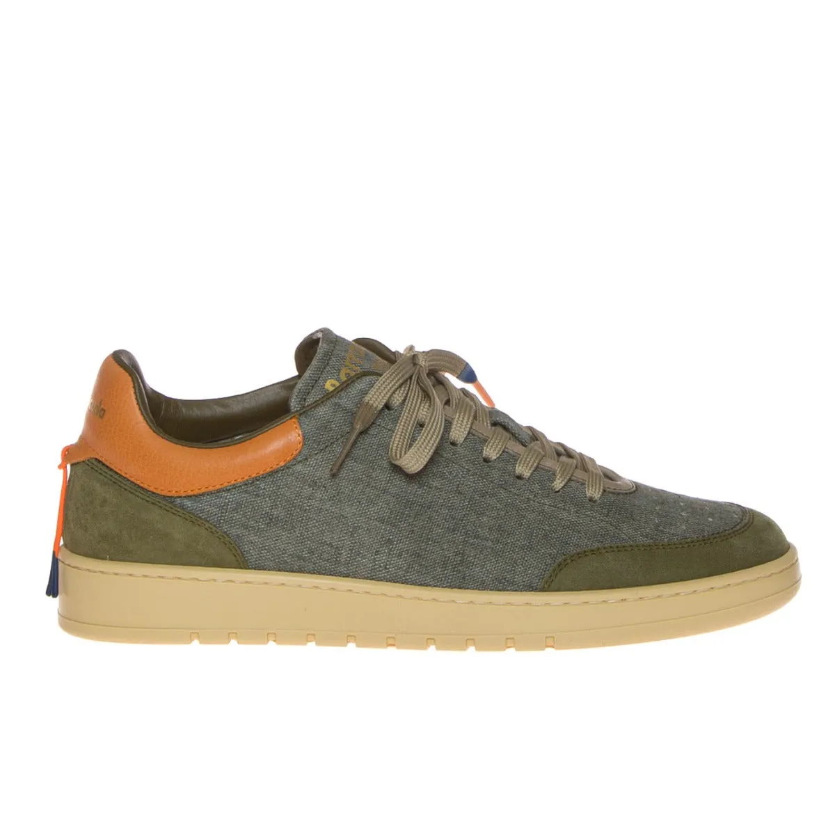 BARRACUDA BU3395B SNEAKERS UOMO LINO VERDE  