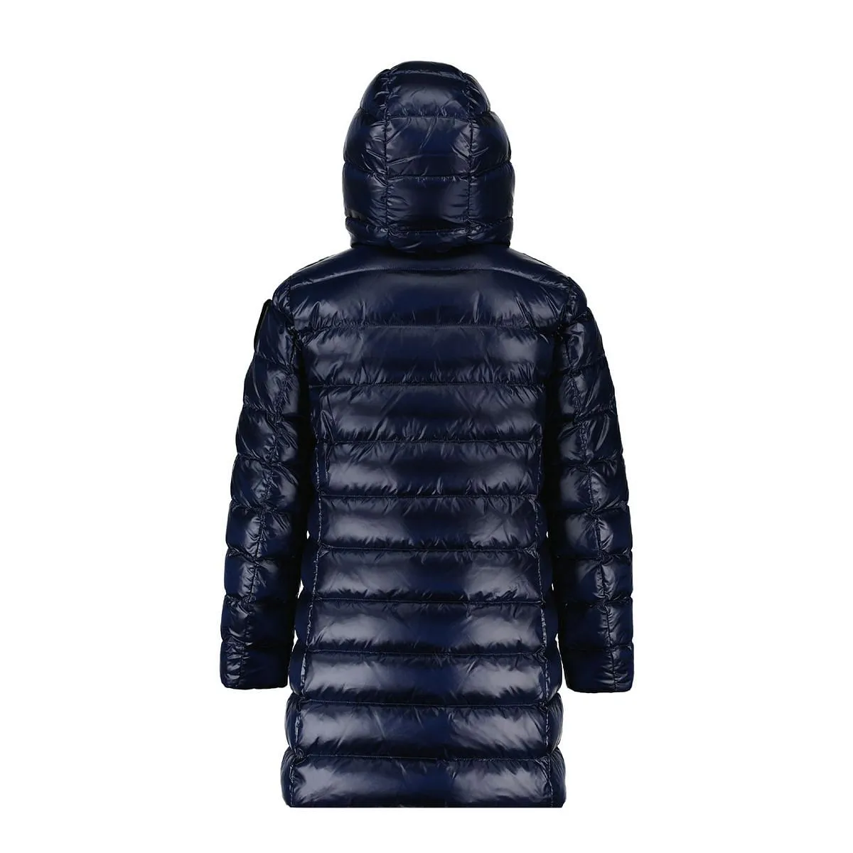      BLAUER PIUMINO LUNGO CON CAPPUCCIO BAMBINA  