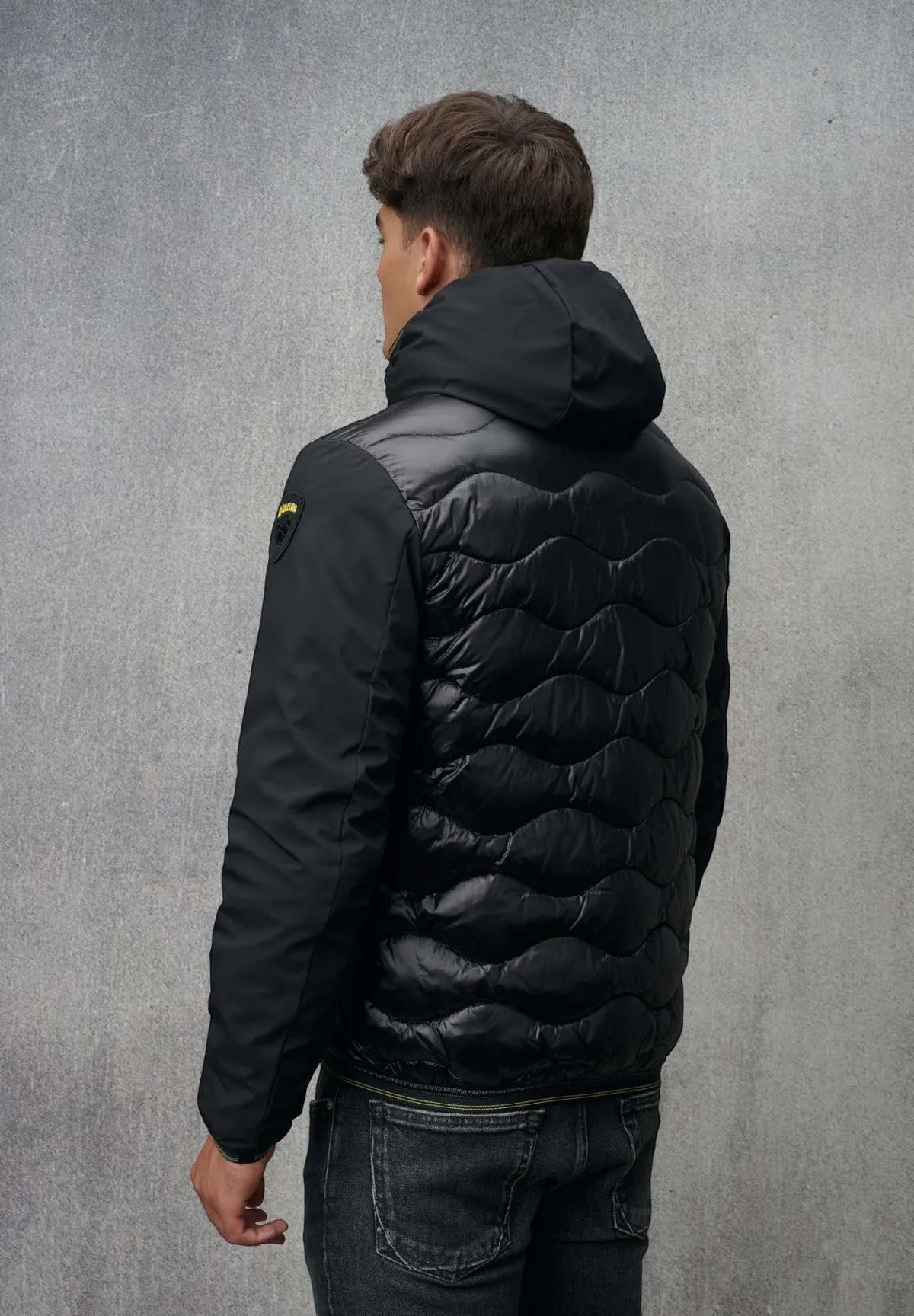 Blauer Uomo Piumino Leggero Albert-999 Nero