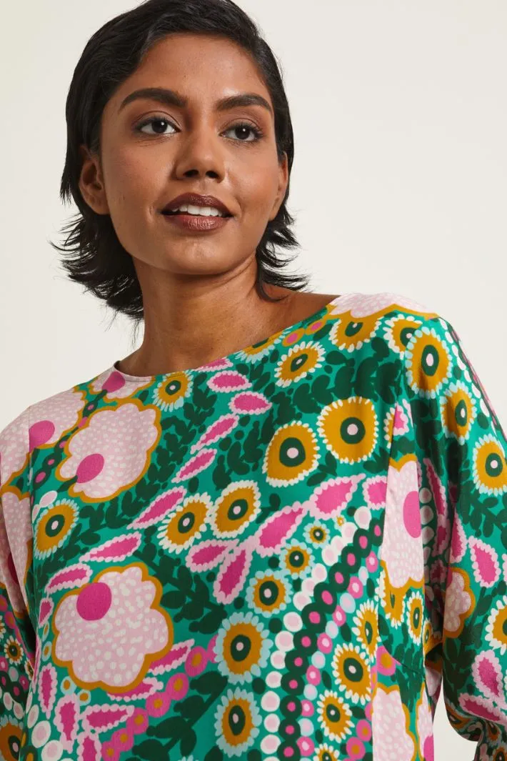 Blusa con maniche a tre quarti