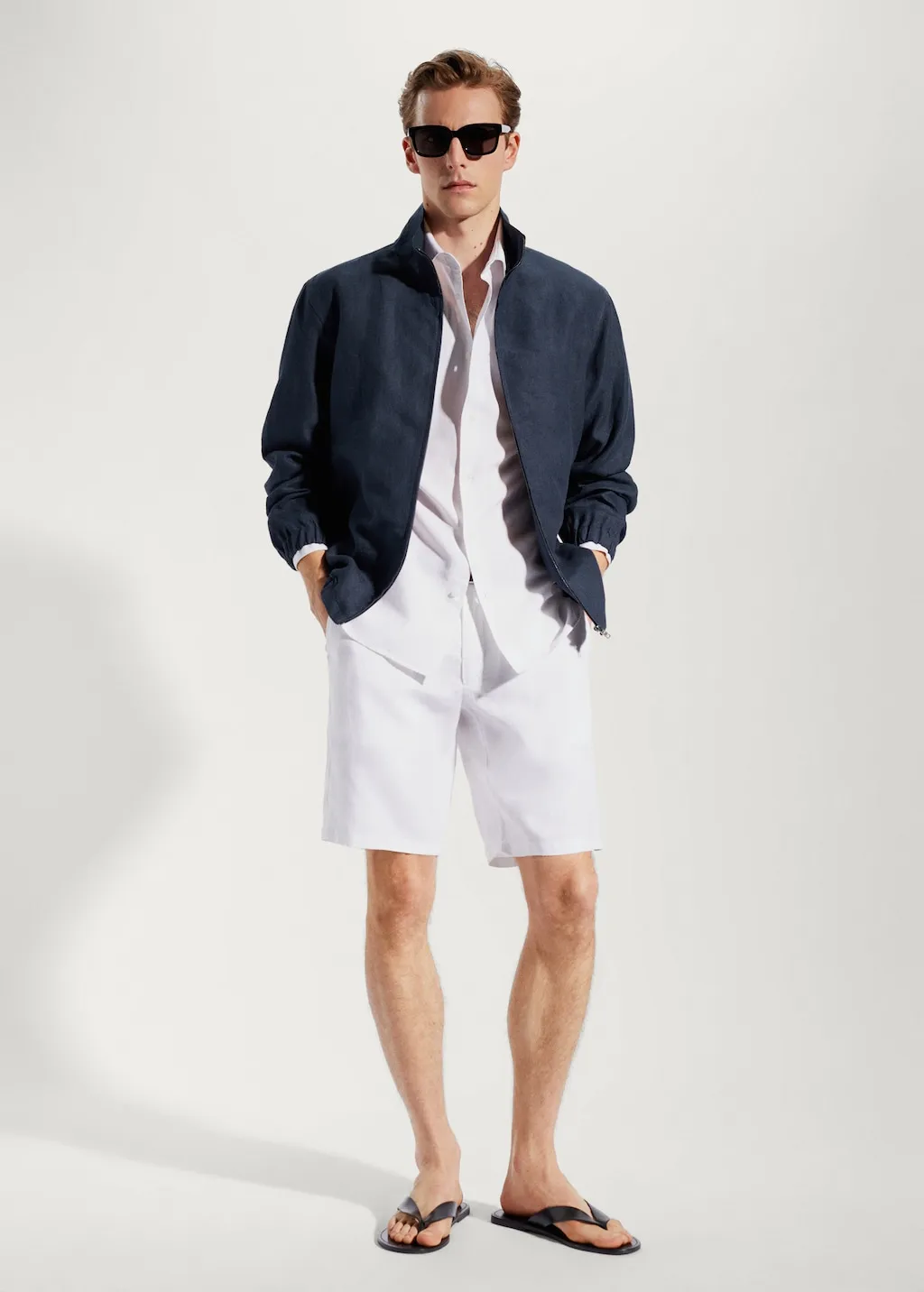 Bomber 100% lino