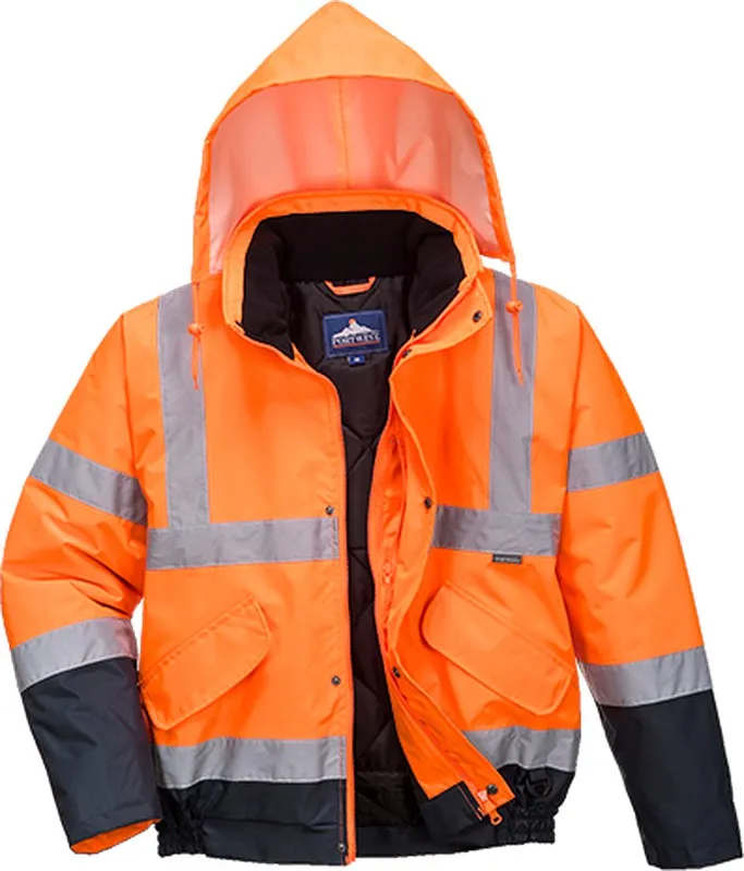 Bomber bicolore Hi-Vis