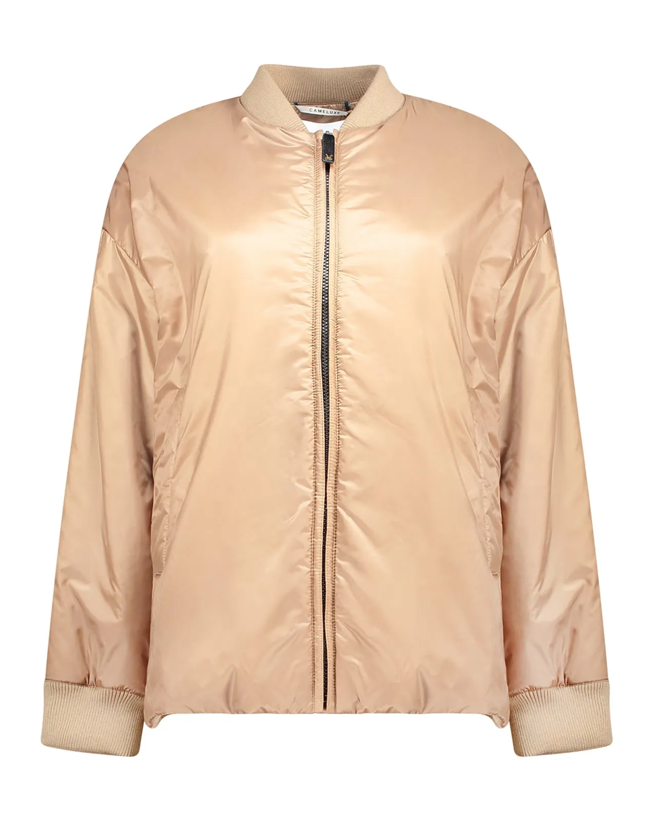 Bomber imbottito Danis cammello