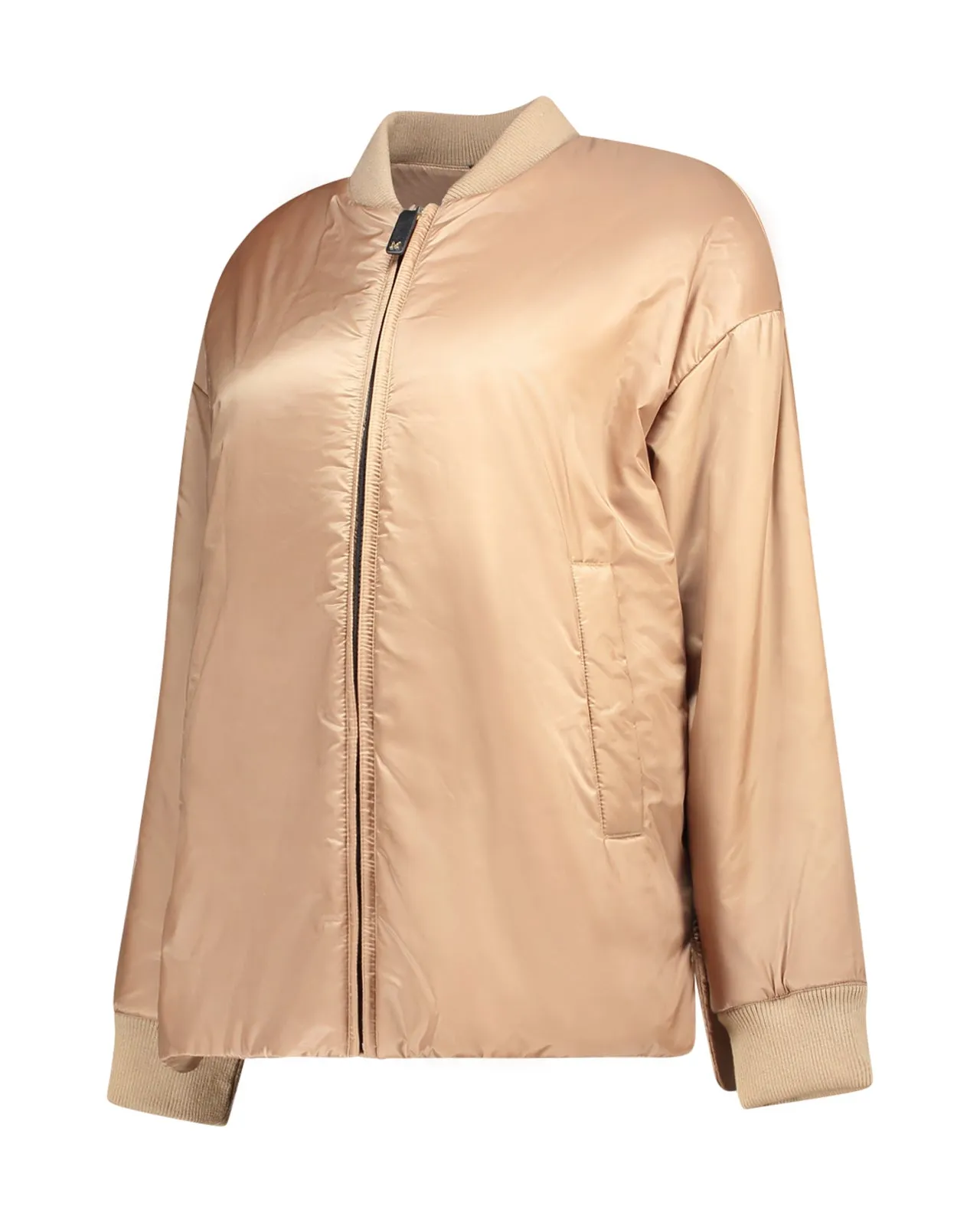 Bomber imbottito Danis cammello