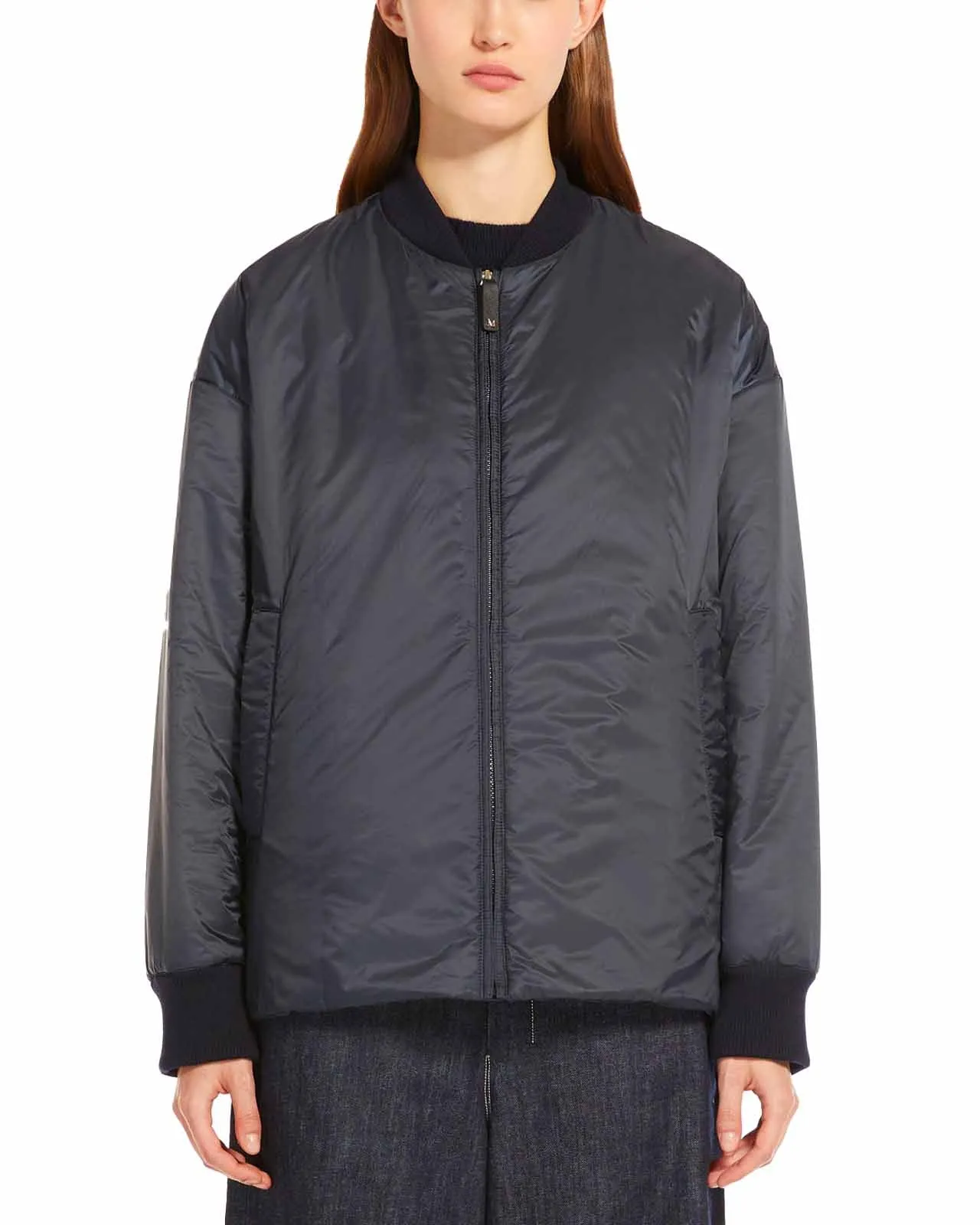 Bomber imbottito Danish blu notte