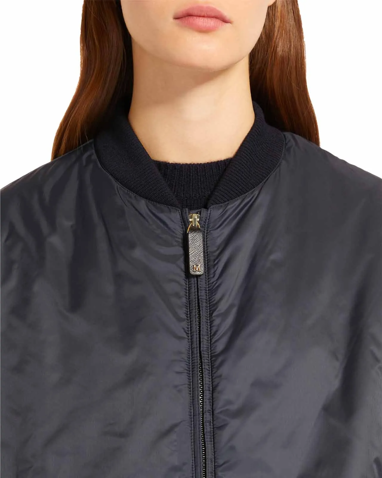 Bomber imbottito Danish blu notte