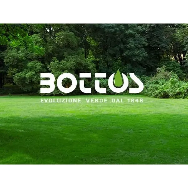 Bottos SUMMER K, Concime Fertilizzante pre-estivo e pre-invernale per Tappeto erboso, Antistress efficace per il prato(dose per 