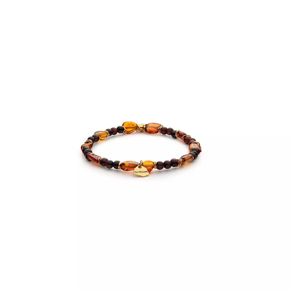 Bracciale Antracite Ambra Baby Fuoco