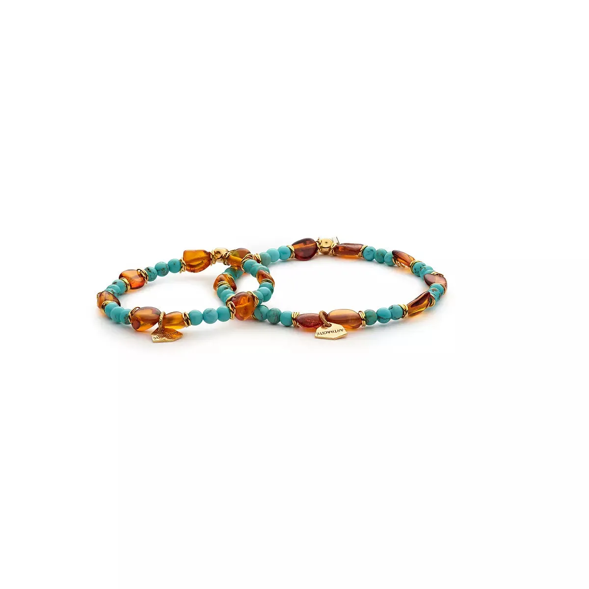 Bracciale Antracite Ambra Baby Relax