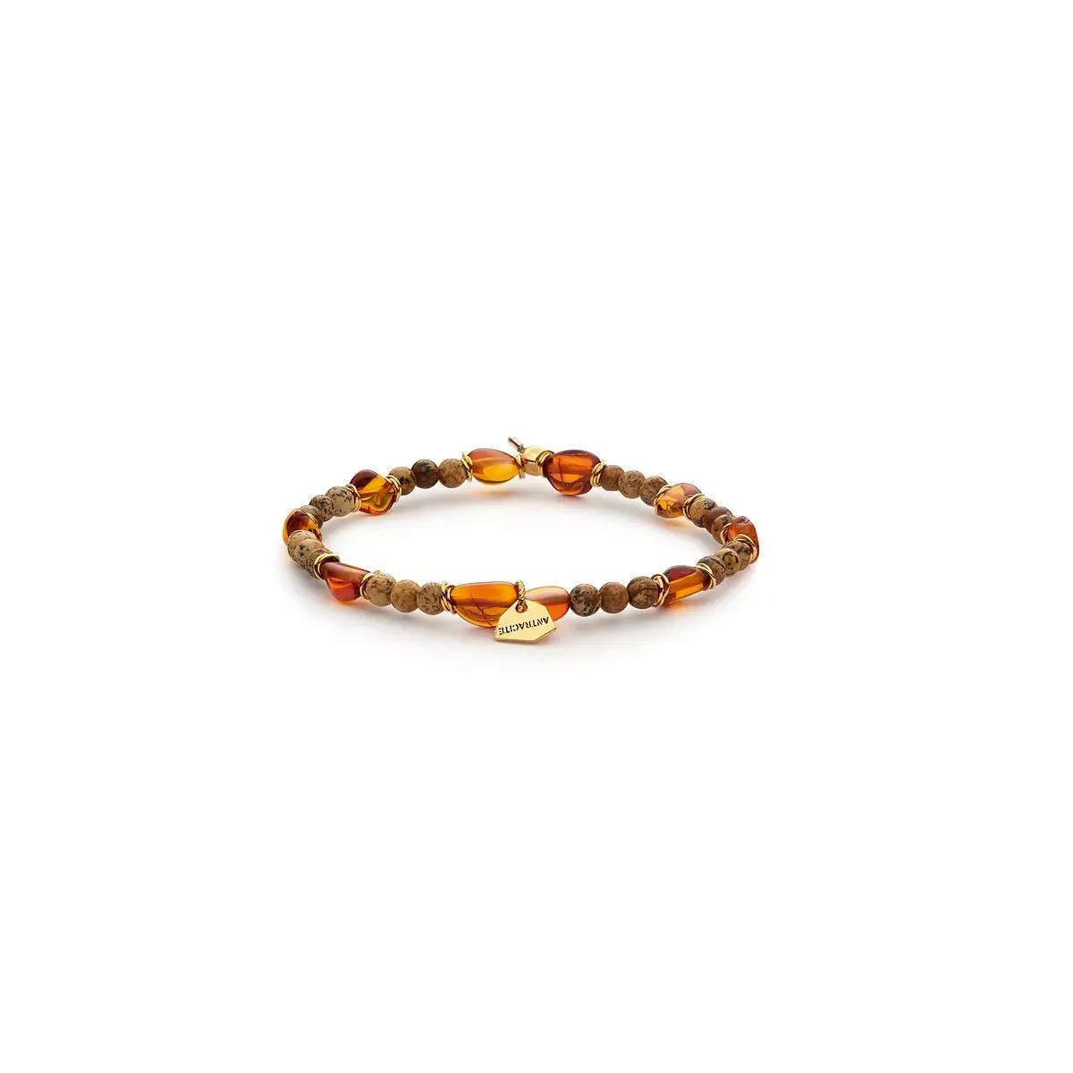 Bracciale Antracite Ambra Baby Toscana
