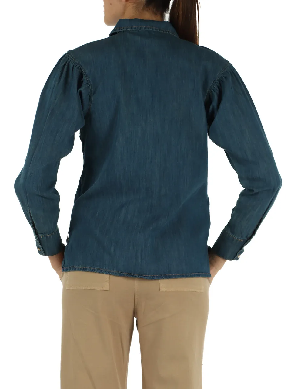 Camicia in denim leggero ISIDORO