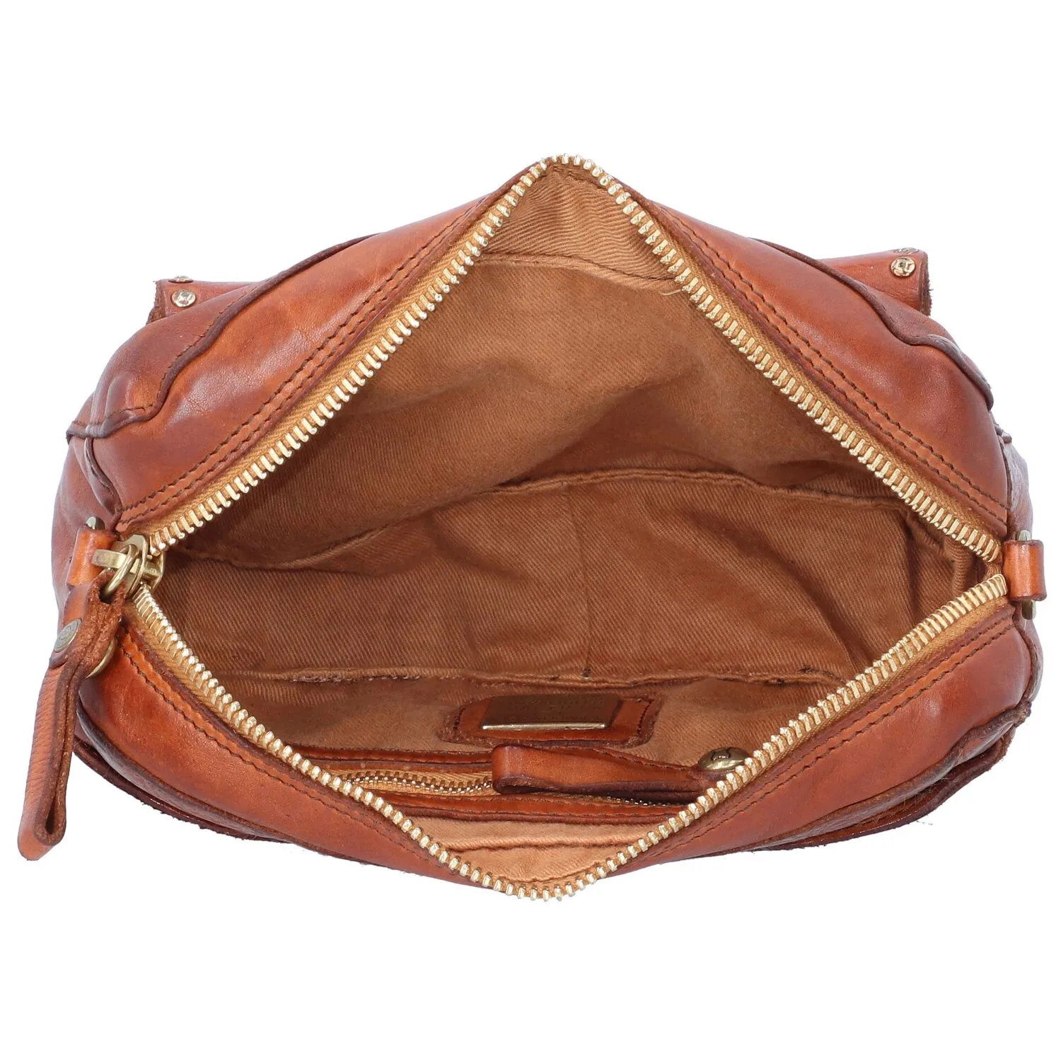 Campomaggi Borsa a tracolla Bowling in pelle 22 cm