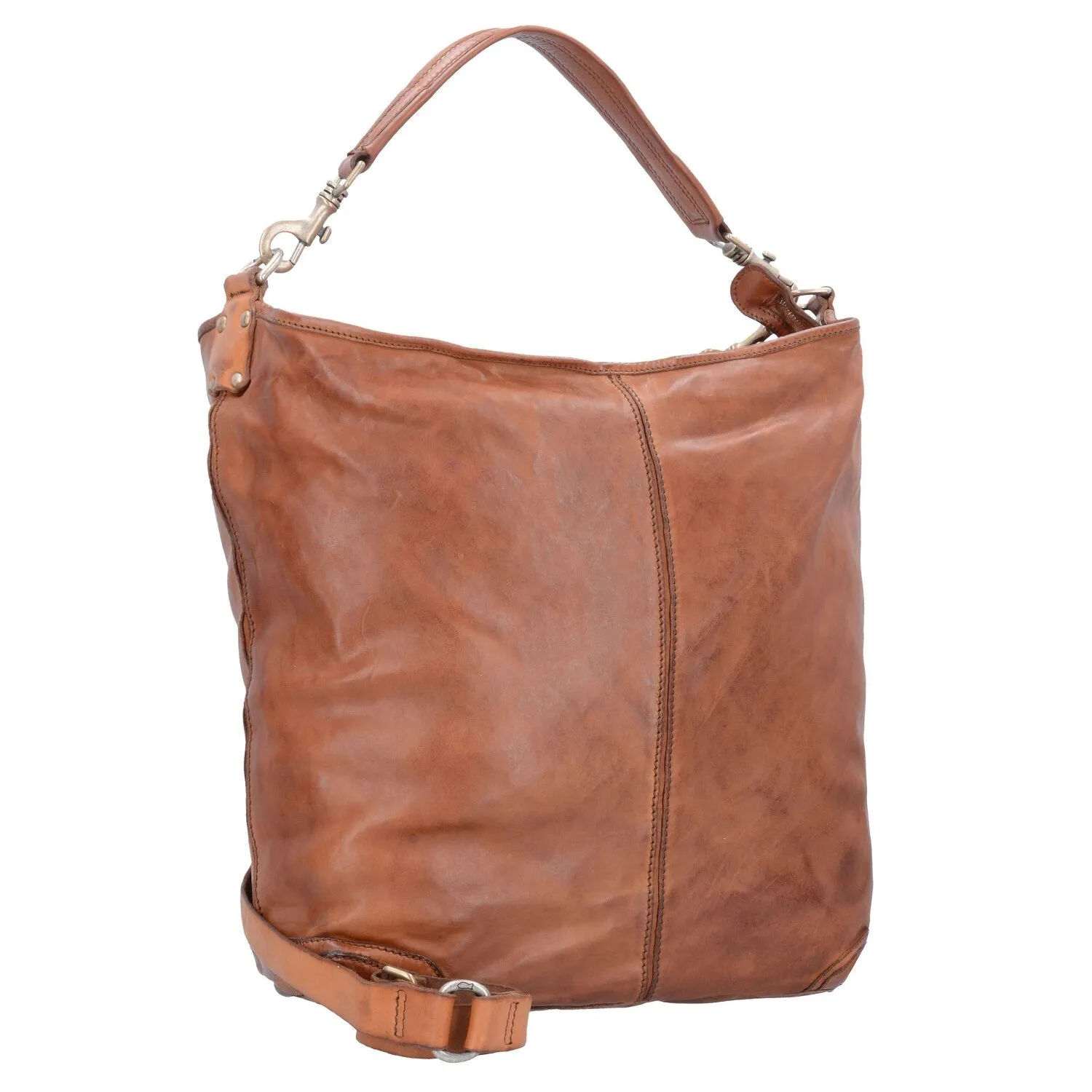 Campomaggi Borsa a tracolla in pelle 33 cm