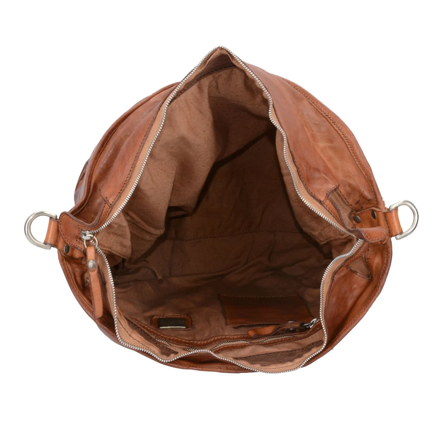 Campomaggi Borsa a tracolla in pelle 33 cm
