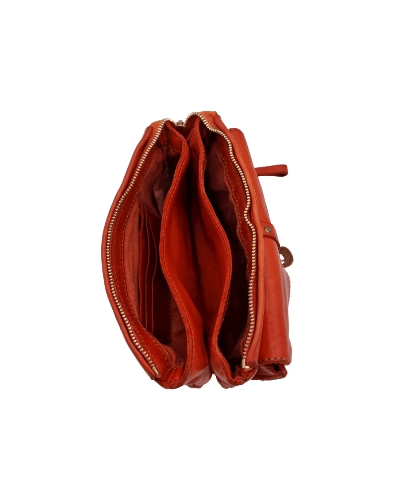 Campomaggi - Pochette a mano con polsino in pelle