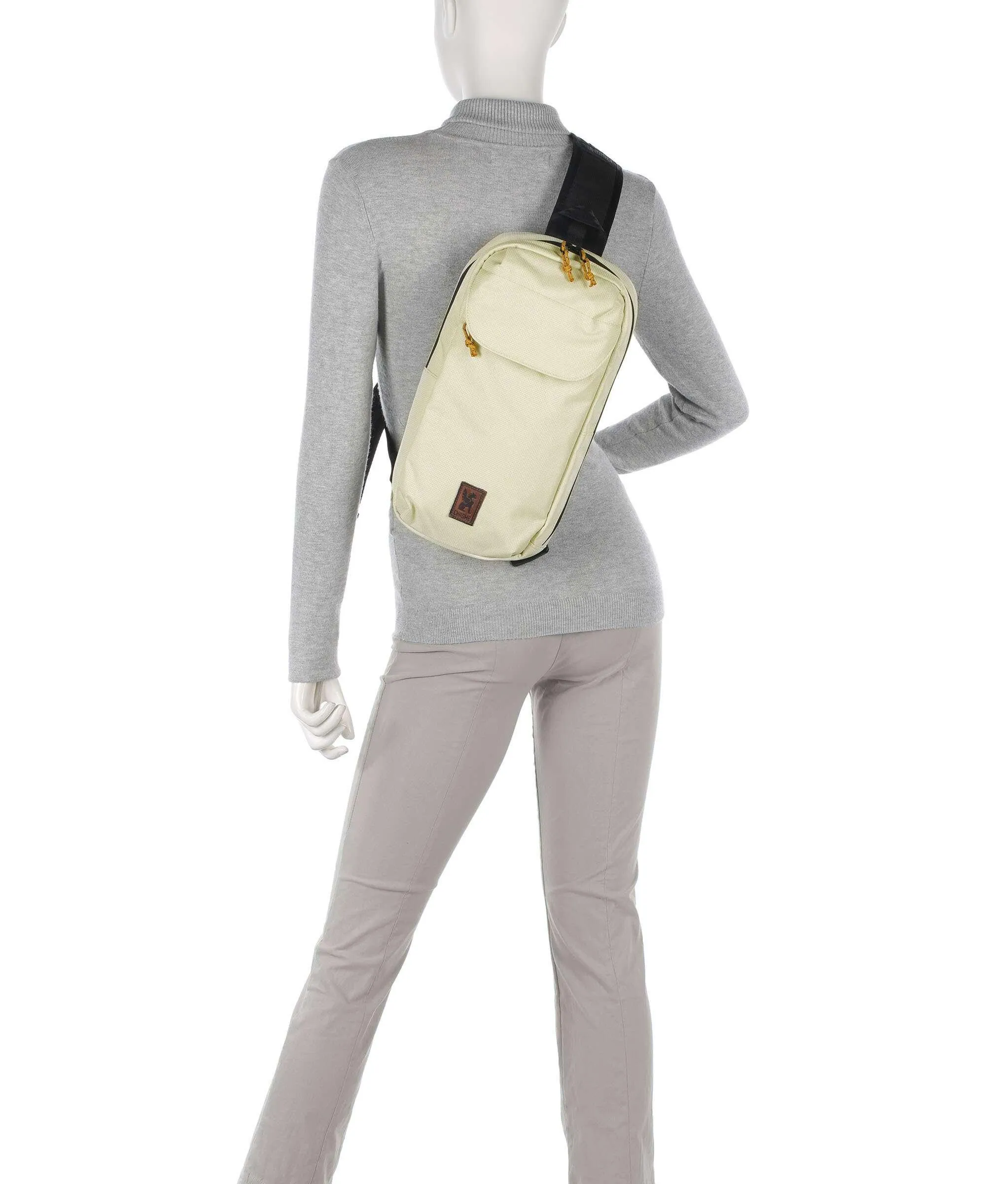  Chrome Ruckas Borsa sling poliestere riciclato avorio  