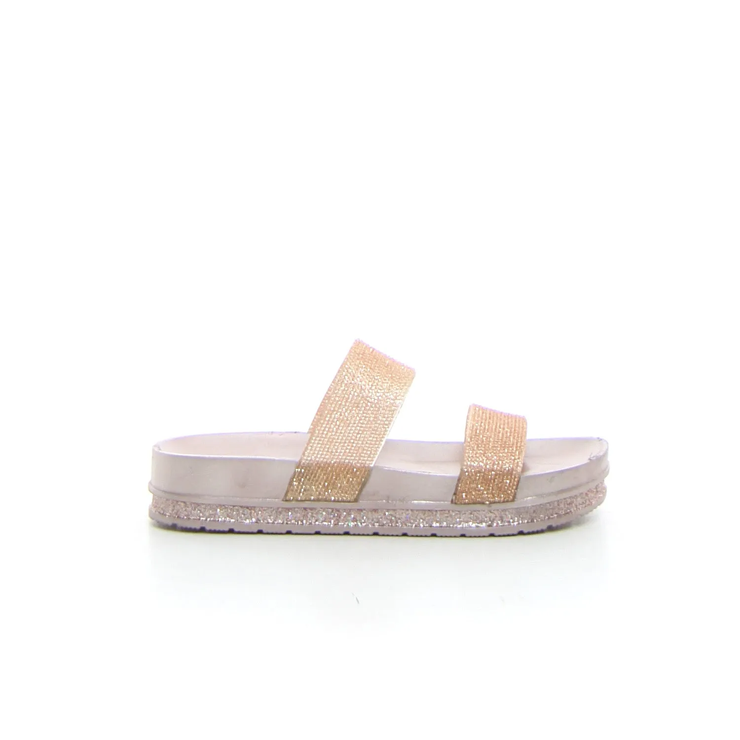 Ciabatta glitterata con platform