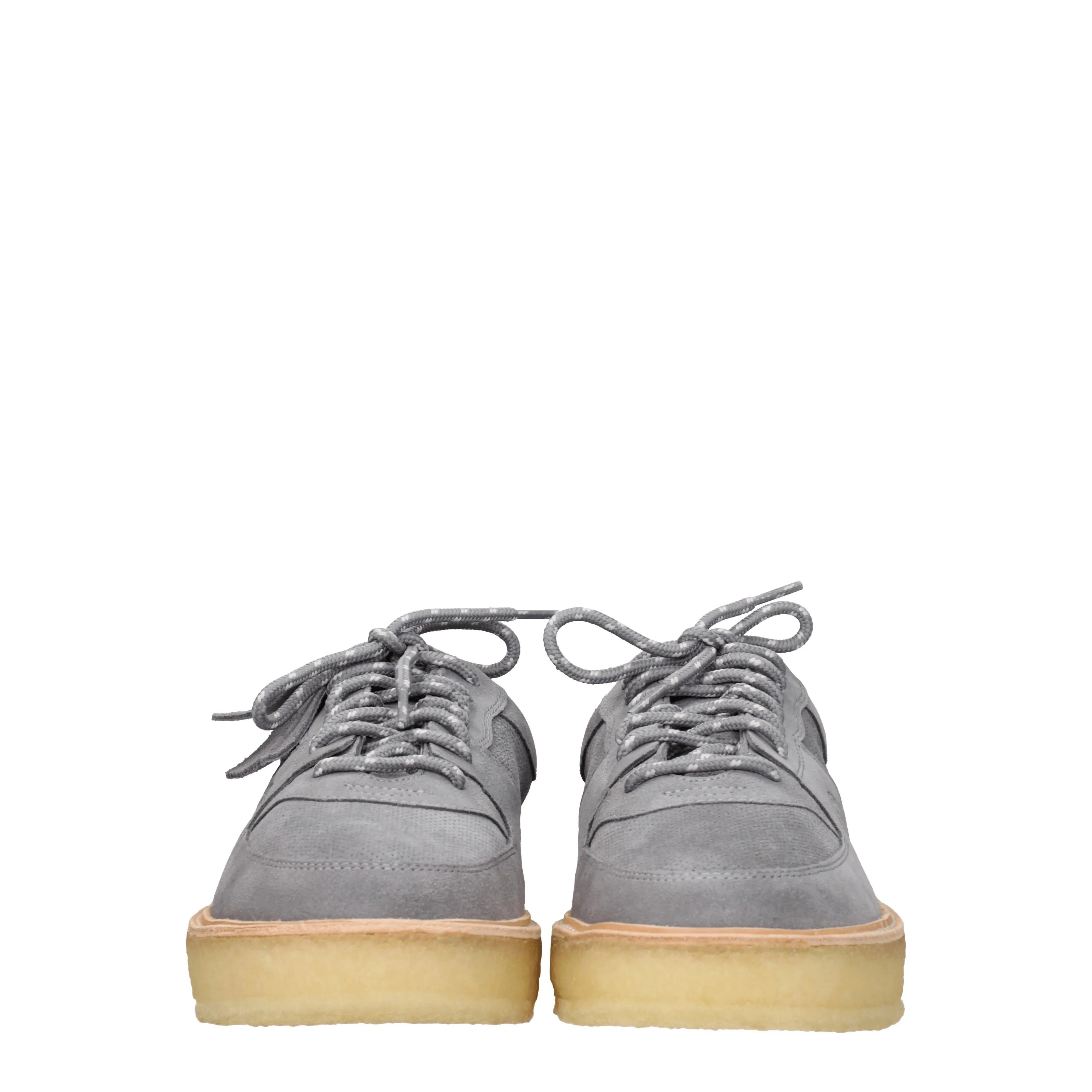 Clarks Sneakers Uomo Camoscio Grigio/Grigio Scuro