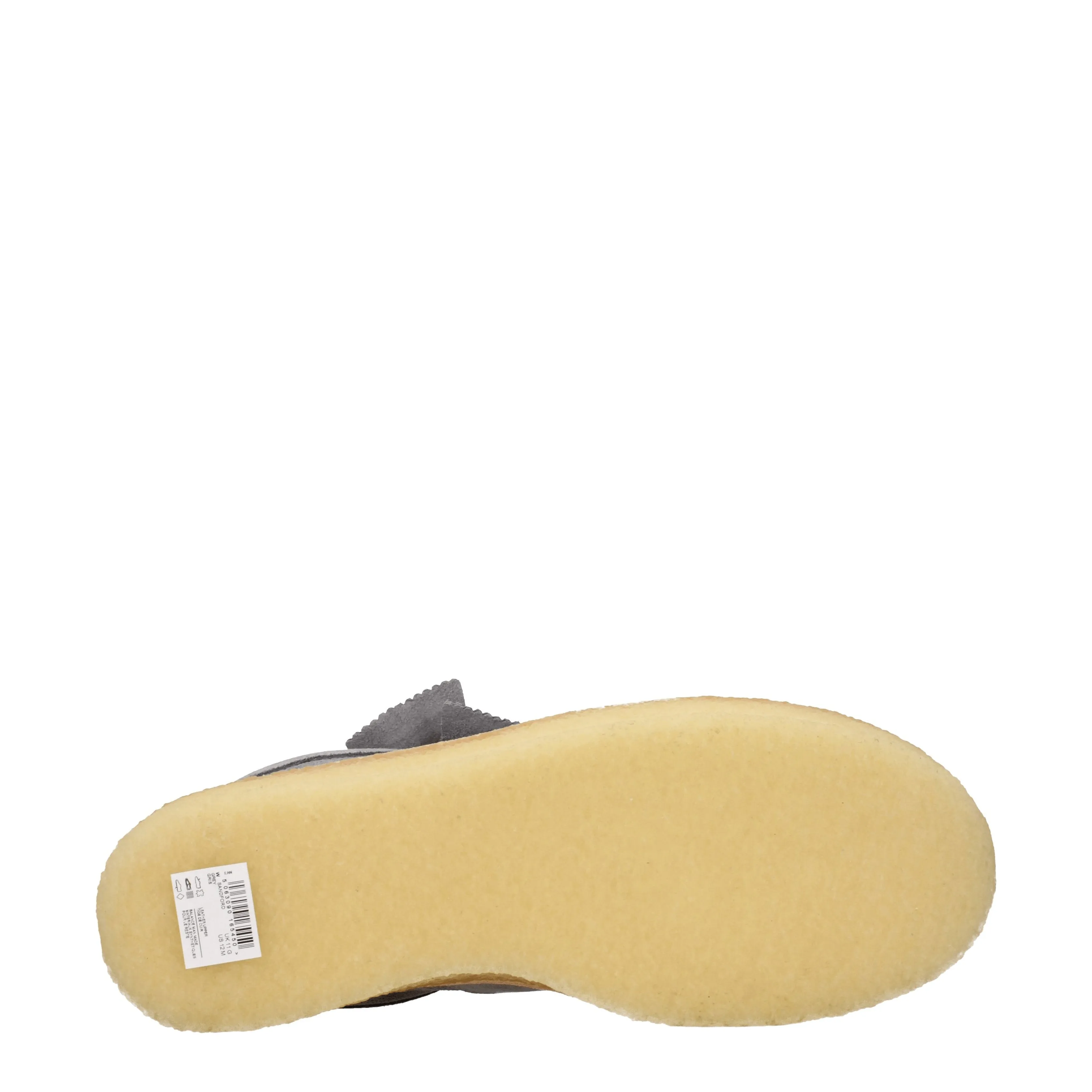 Clarks Sneakers Uomo Camoscio Grigio/Grigio Scuro